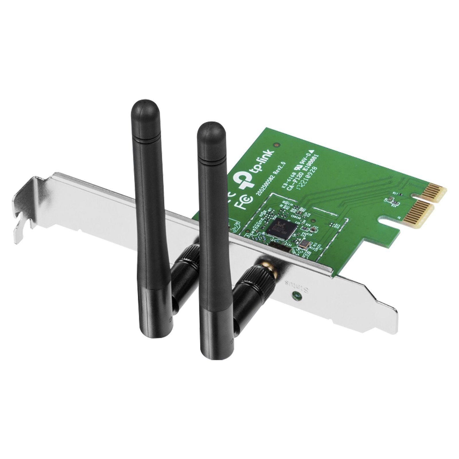 Adaptador Inalámbrico PCI Express N de 300Mbps / Tecnología MIMO / Cifrado WPA/WPA2 / Compatible con Windows TL-WN881ND - TP-LINK