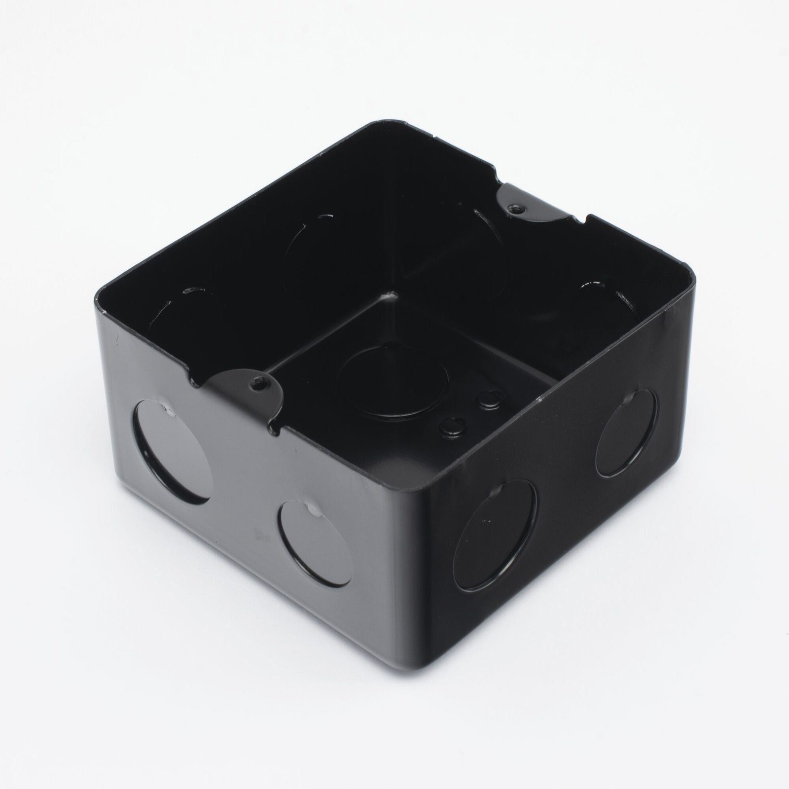 Caja de registro de acero galvanizado, 10×10 cm, Color Negro (11000-00000) TMK10X10 - THORSMAN