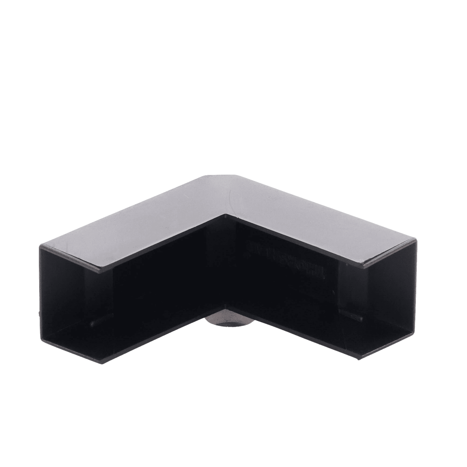 Esquinero Exterior Color Negro de PVC Auto Axtinguible, Para Canaleta TMK-1720-N-CC (5210-02003) TMK-1720-EE-N - THORSMAN