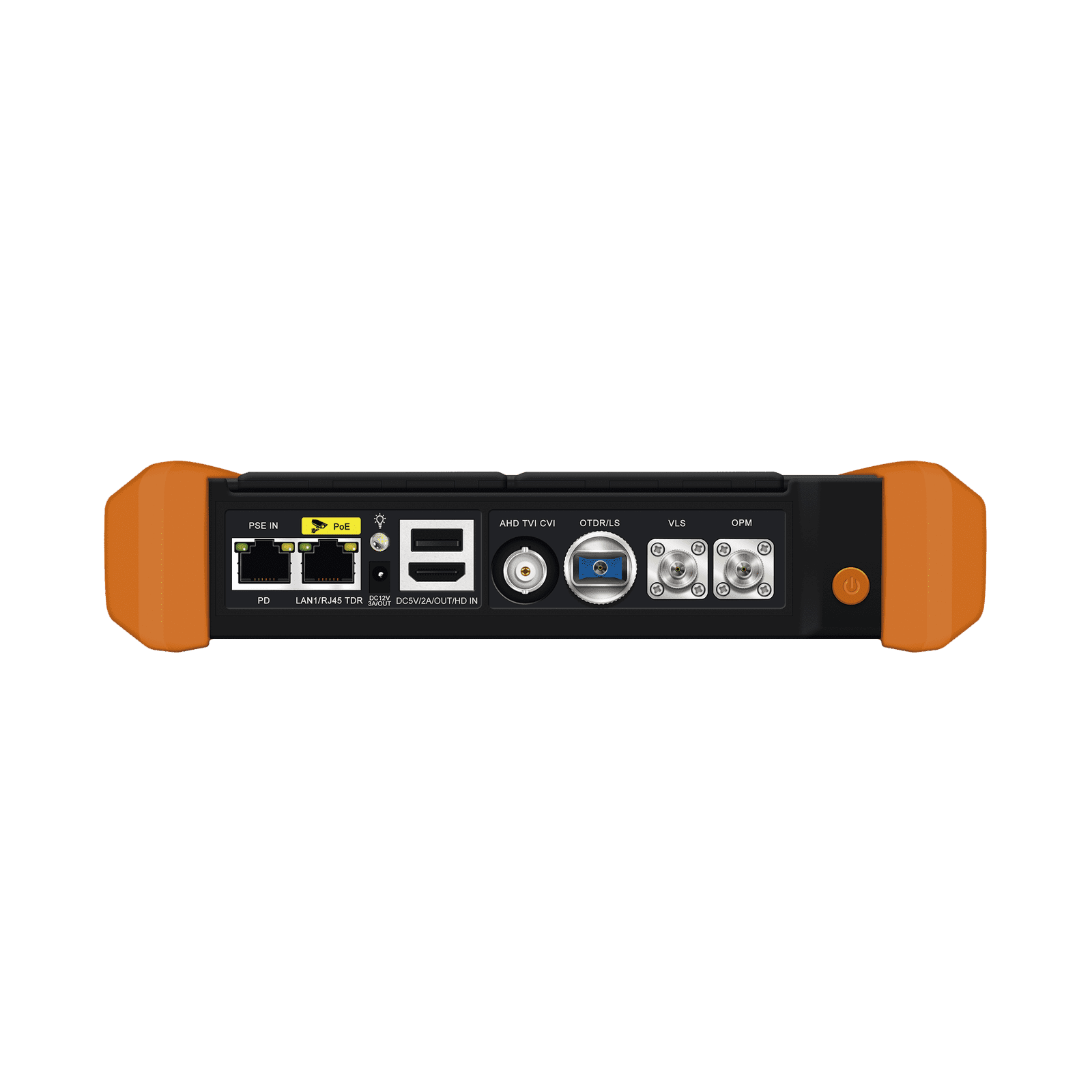 Probador de VÃdeo y OTDR / Pantalla LCD de 7″ / IP ONVIF / 8MP TVI + 8MP CVI + 8MP AHD + SDI/EXâ?SDI + Cable TDR / Prueba de Red de Fibra Ãptica TPTURBO4KOTDR - EPCOM