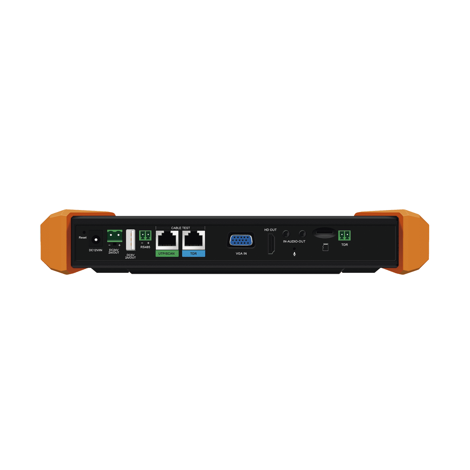 Probador de VÃ­deo con Pantalla LCD de 7″ para IP ONVIF / 8MP TVI + 8MP CVI + 8MP AHD + SDI/EXâ?SDI + MultÃ­metro + Cable TDR / Prueba de Red de Fibra Ãptica + Medidor de Distancia Laser + CÃ¡mara Integrada TPTURBO8KPLUS - EPCOM