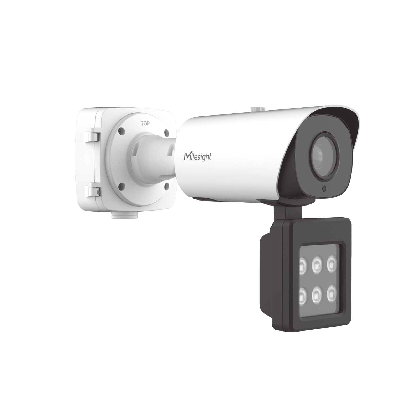 Cámara Bullet Inteligente con IA, Luz Suplementaria y Reconocimiento Vehicular para Monitoreo de Tráfico TS4466-X4RWE-W - MILESIGHT