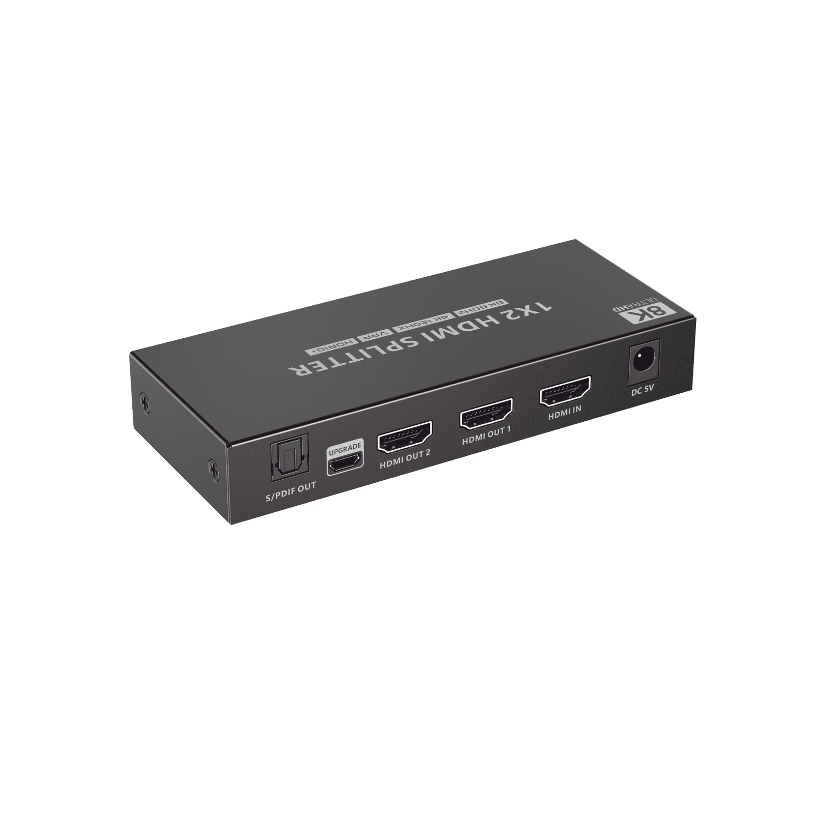 Splitter HDMI 1×2 | Velocidad de trasmisión 48 Gbps| Resolución 8k | Salida de audio| HDCP 2.3 TT312-8K - EPCOM TITANIUM