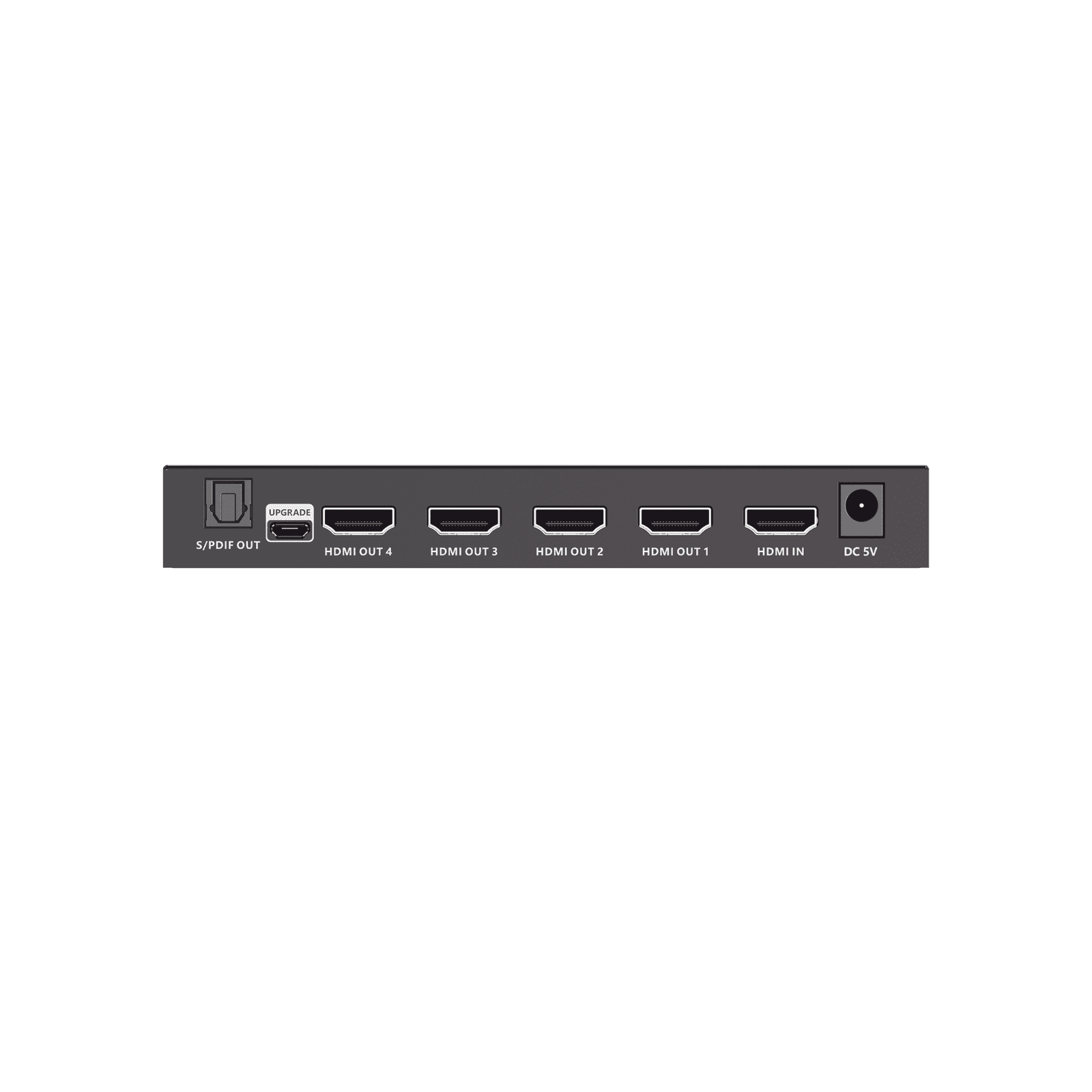Splitter HDMI 1X4 | Velocidad de trasmisión 48 Gbps| Resolución 8K | Salida de audio| HDCP 2.3 TT314-8K - EPCOM TITANIUM
