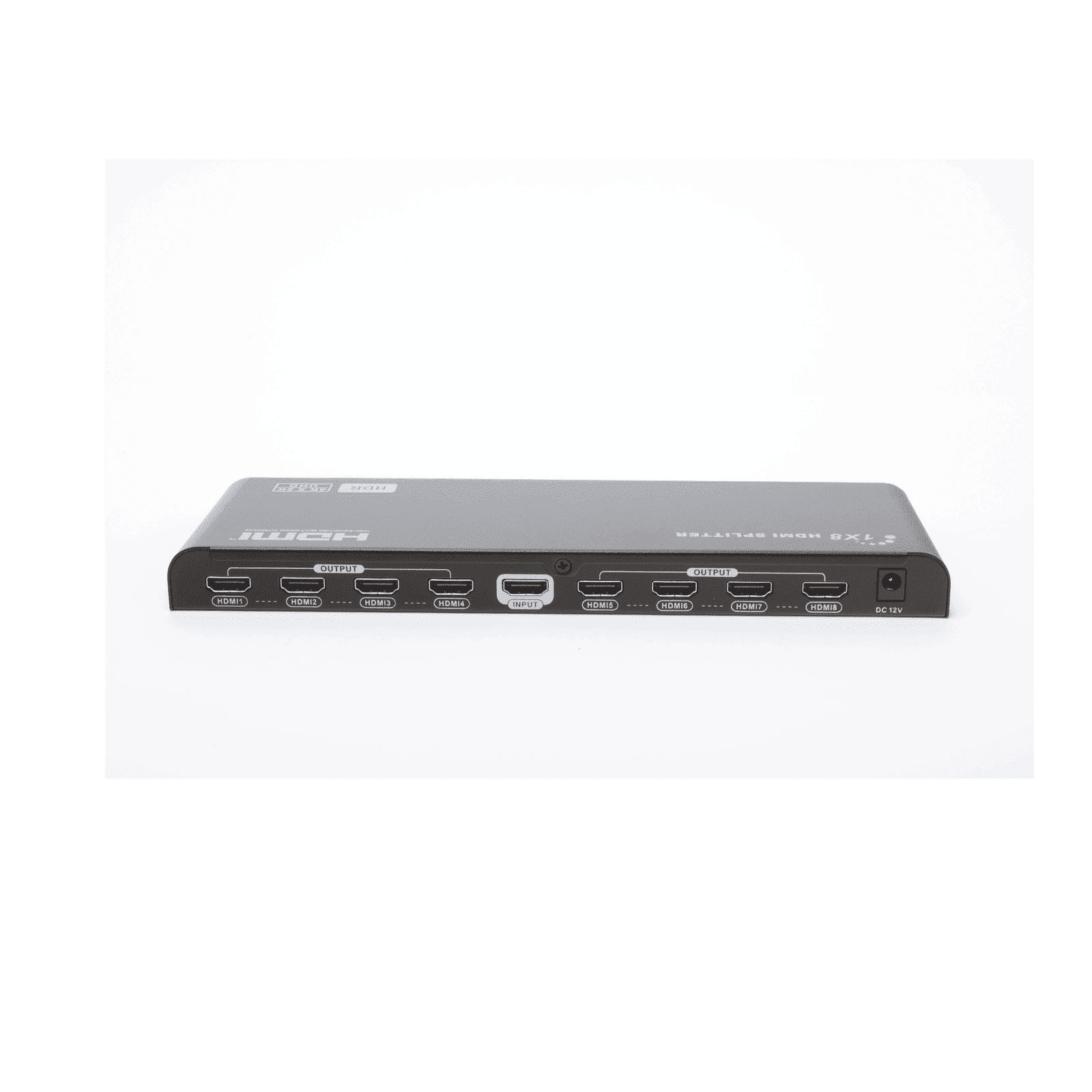 Divisor (Splitter) HDMI 4K de 1 Entrada a 8 Salidas (Simultaneas) / Soporta 4K×2K / Ajuste de resoluciones EDID / HDR / HDMI 2.0 / HDCP 2.2 / Permite mezclar pantallas en 4K y 1080P TT318HDR-V2.0 - EPCOM TITANIUM
