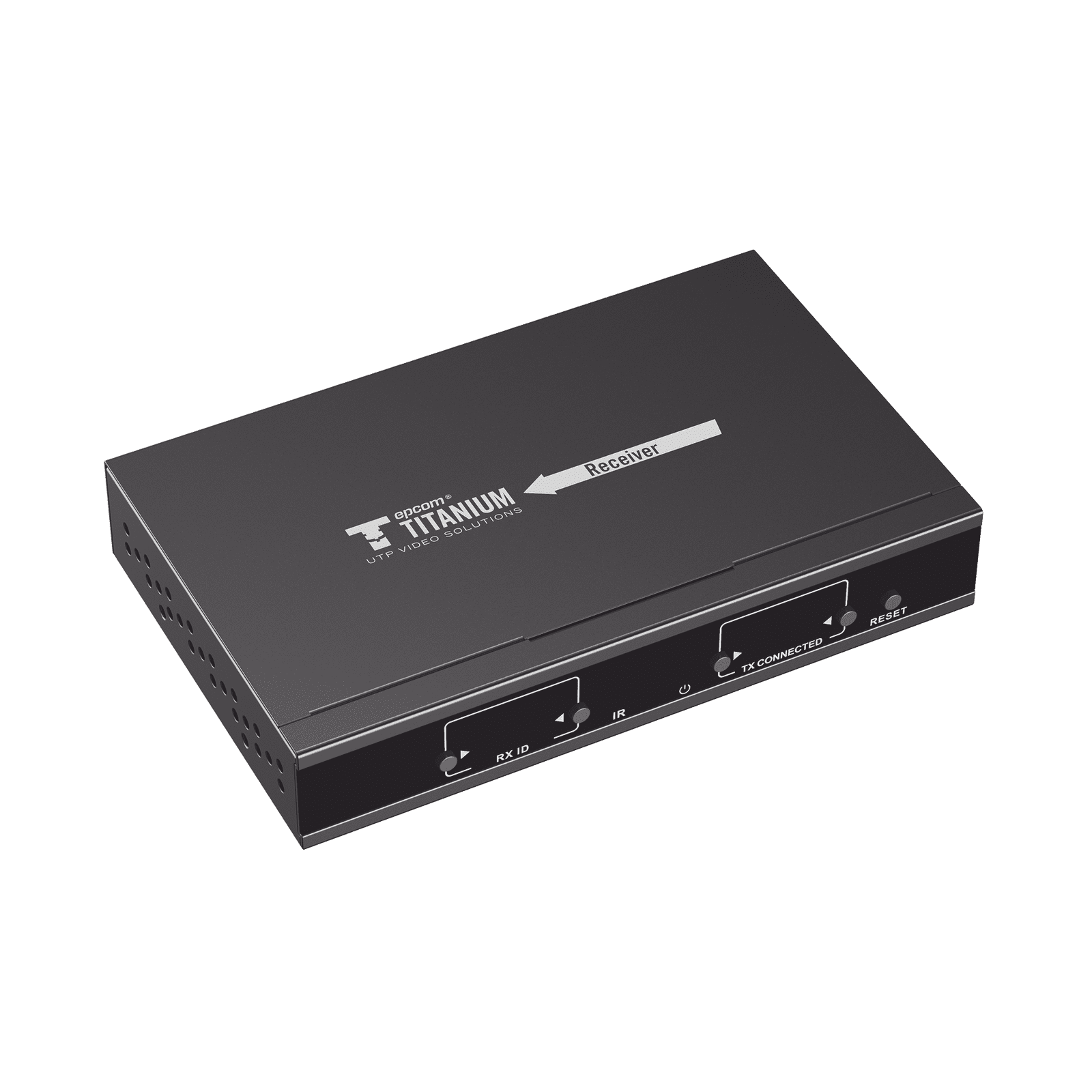 Receptor Compatible para Kit Matricial TT-383-MATRIX-4.0/ Resolución 1080P@60Hz / Cat 6 / Control IR / Compatible con Switch IGMP (Solo para transmisor versión 4.0). TT-383-MATRIX-4.0-RX - EPCOM TITANIUM