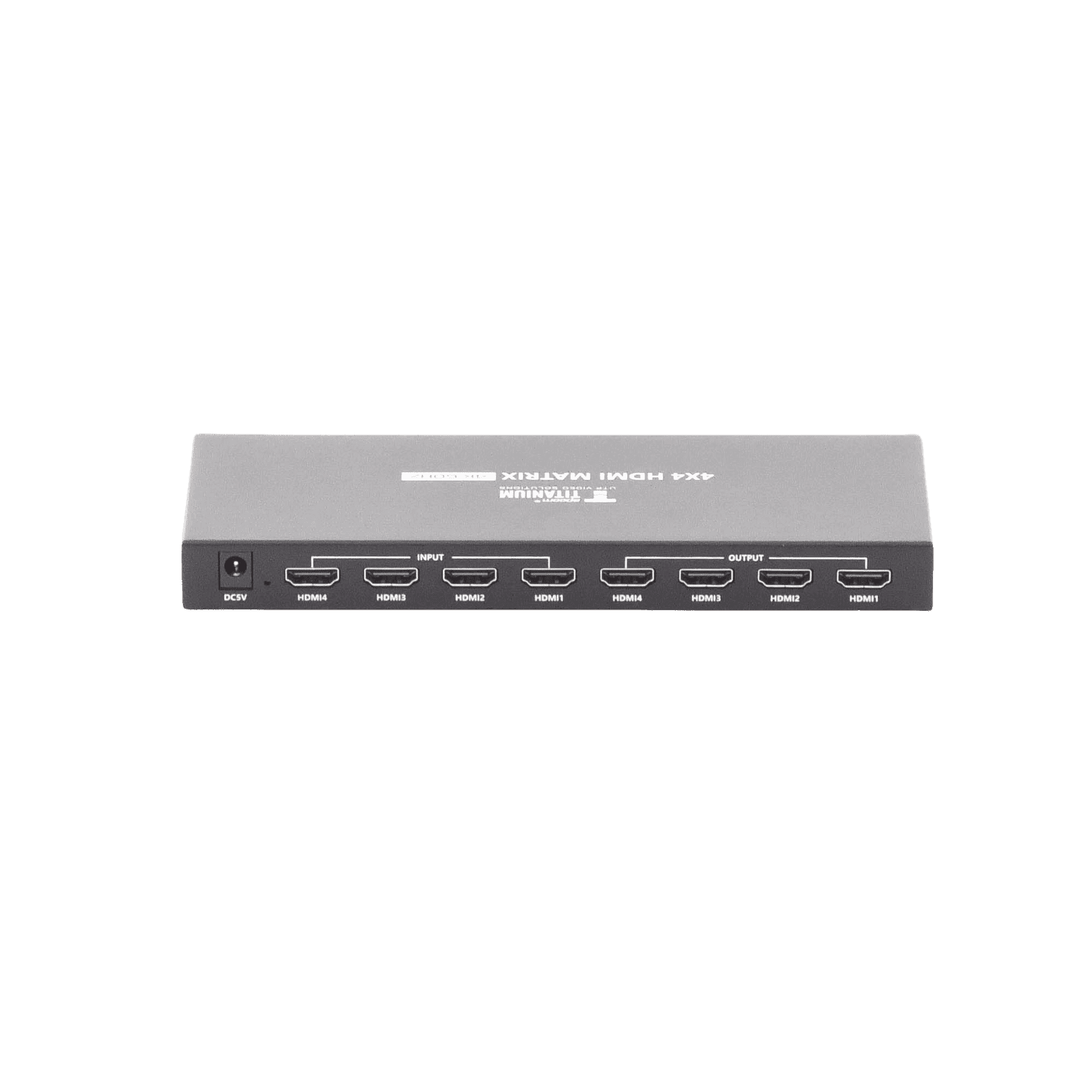 Matricial 4×4 HDMI | 4K@60Hz | Soporta HDR10 | Configuración EDID | Múltiples Modos de Conmutación TT414PRO - EPCOM TITANIUM