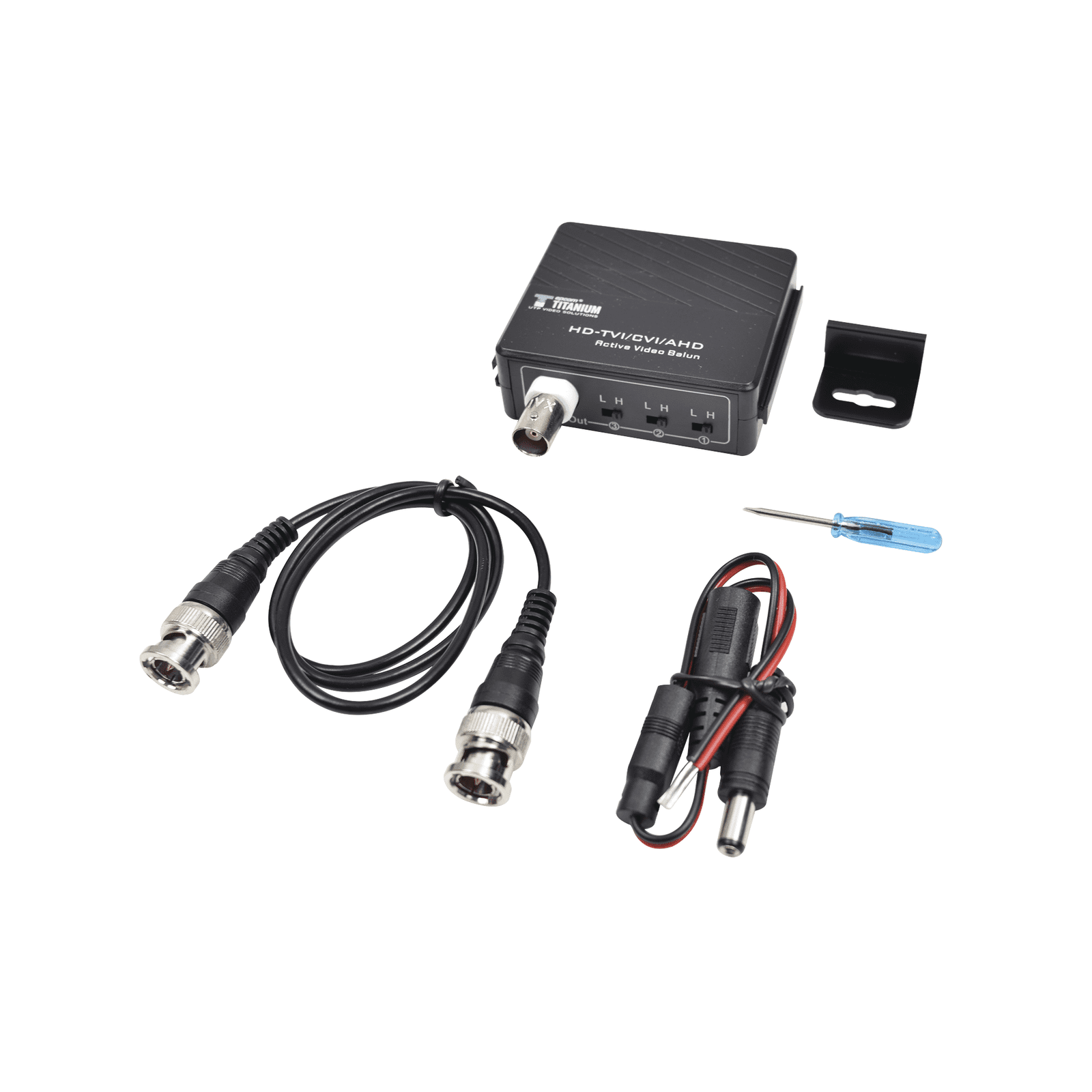 (TRANSCEPTOR) RECEPTOR DE VIDEO ACTIVO DE LARGO ALCANCE /  400 Metros con RECEPTOR ACTIVO TT4501T / Resolución 2 MP / Compatible con cámaras HD-TVI/CVI/AHD/CVBS / Protección Interconstruida contra sobretensión. TT4501R - EPCOM TITANIUM