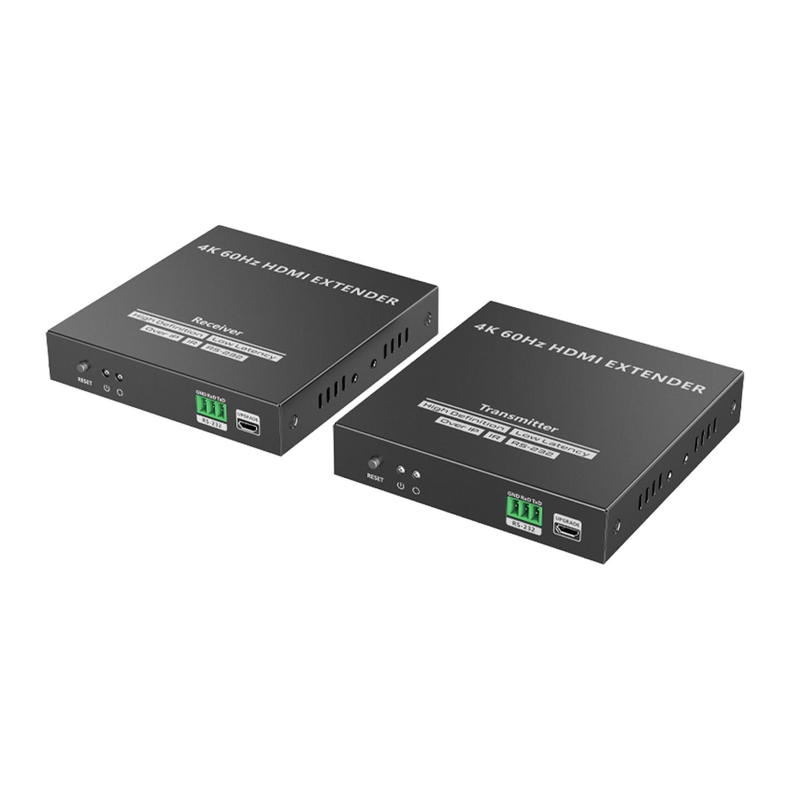 Kit Extensor HDMI para distancias de 120 metros | Soporta resolución 4K @60Hz | Cat 6, 6a y 7 | Salida Loop en el Tx para visualización local | Soporta control remoto del equi TT-582 - EPCOM TITANIUM