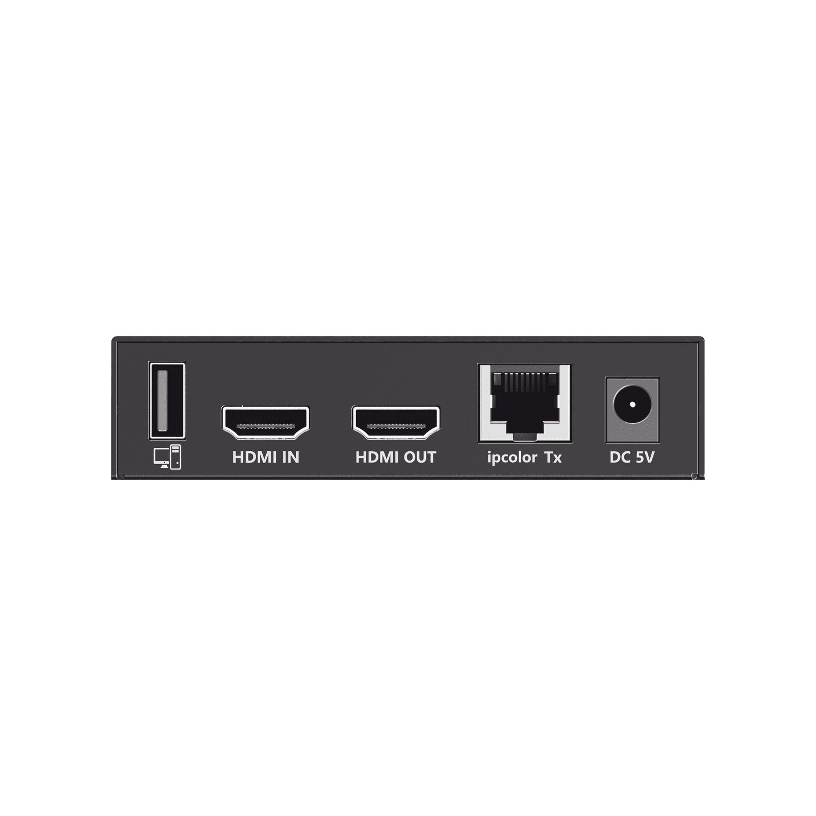 Kit Extensor KVM (HDMI y USB) hasta 120 metros | Transmite el Video y Controla tu DVR vía USB a distancia | Soporta resolución 4K @60Hz | Cat 6, 6a y 7 | Salida Loop en el Tx para visualización local TT582KVM - EPCOM TITANIUM