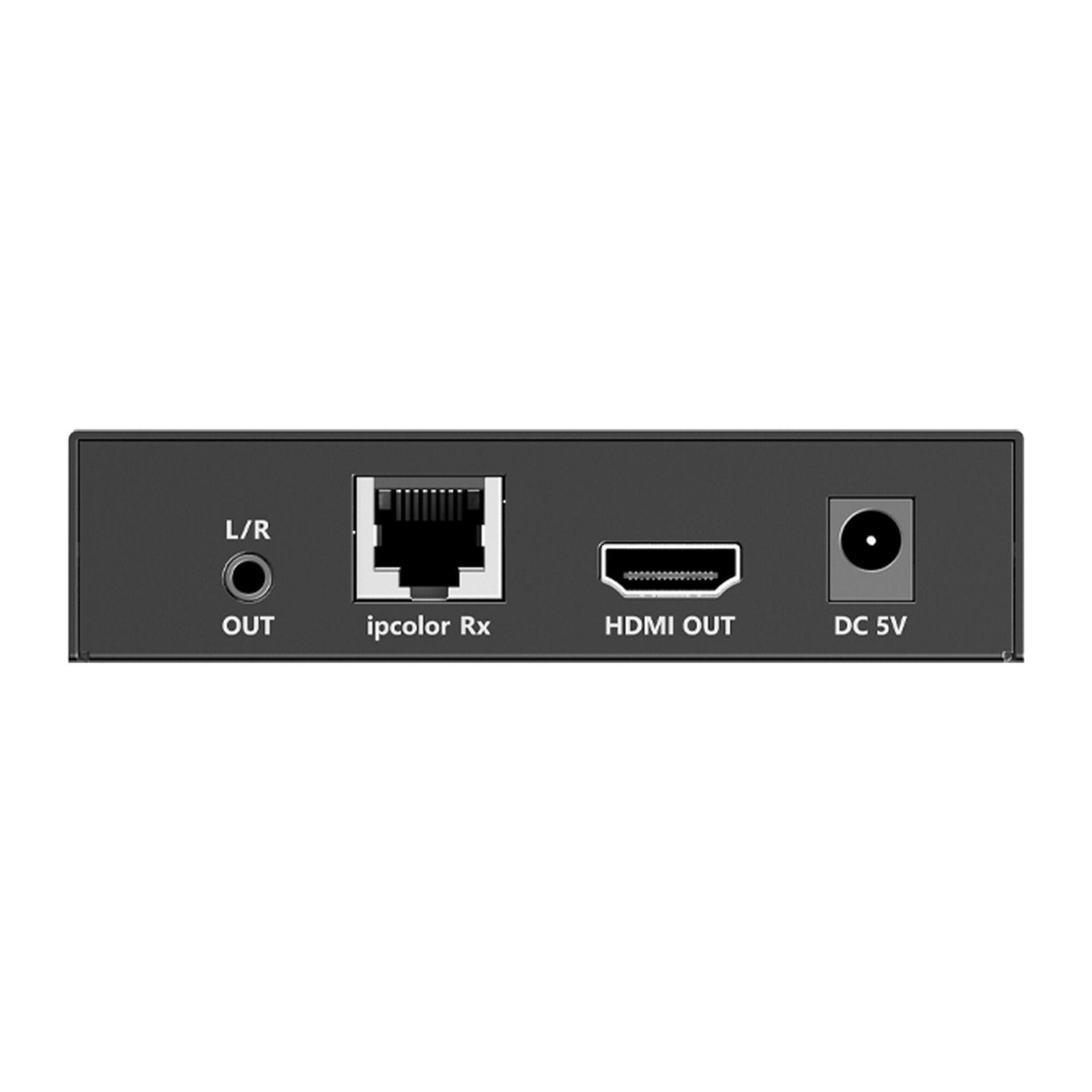 Receptor Compatible para Kit TT582-KVM |4K @60Hz | Cat 6, 6a y 7 | hasta 150 metros | Transmite el Video y Controla tu DVR vía USB a distancia TT582KVM-RX - EPCOM TITANIUM