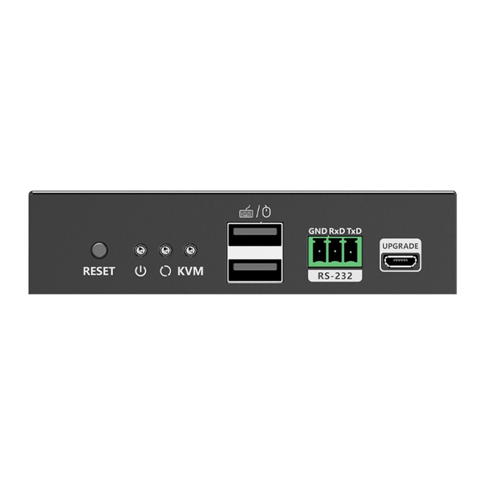 Receptor Compatible para Kit TT582-KVM |4K @60Hz | Cat 6, 6a y 7 | hasta 150 metros | Transmite el Video y Controla tu DVR vía USB a distancia TT582KVM-RX - EPCOM TITANIUM