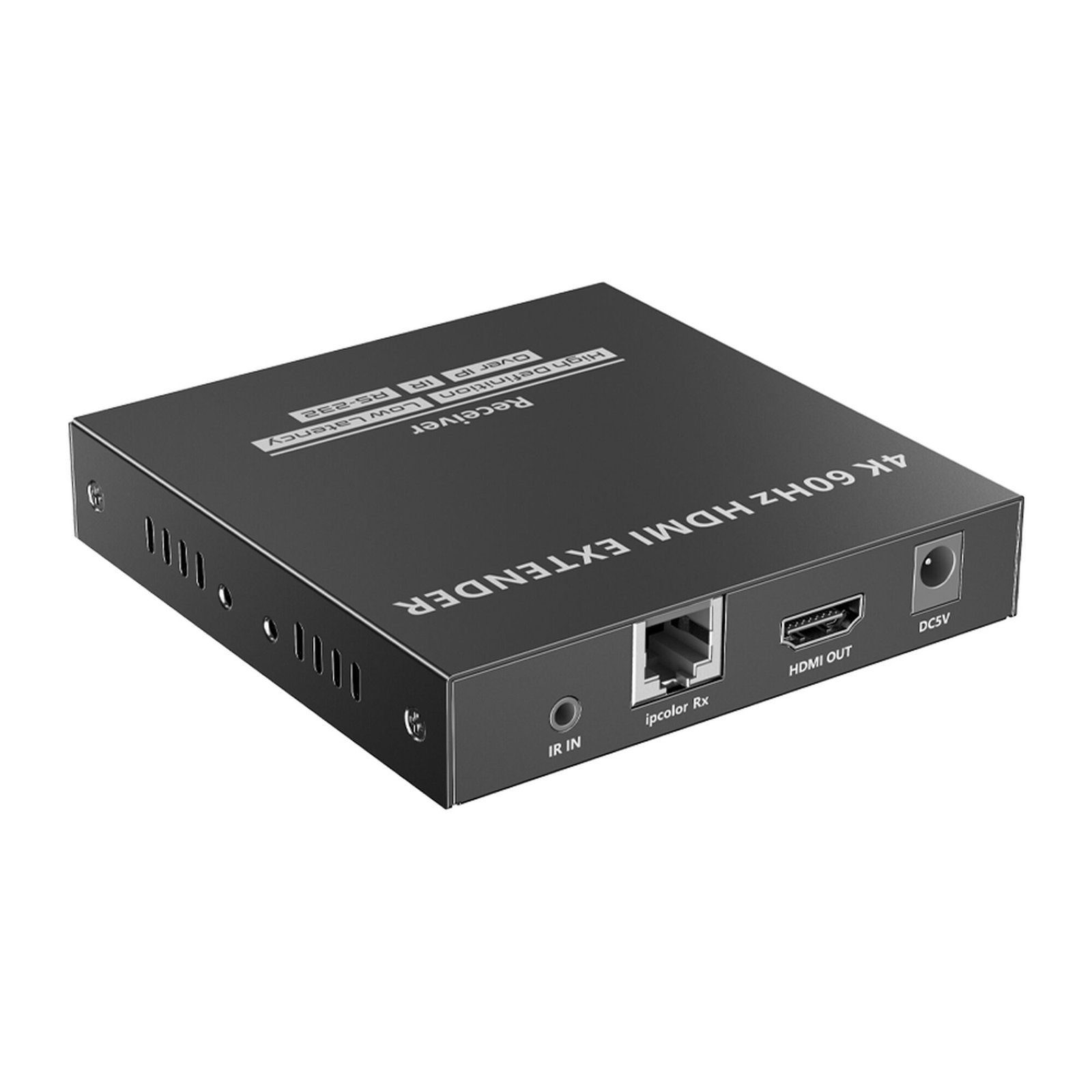 Receptor Compatible para Kit TT582 | 4K @60Hz | Cat 6, 6a y 7 |  hasta 150 metros | TT582-RX - EPCOM TITANIUM