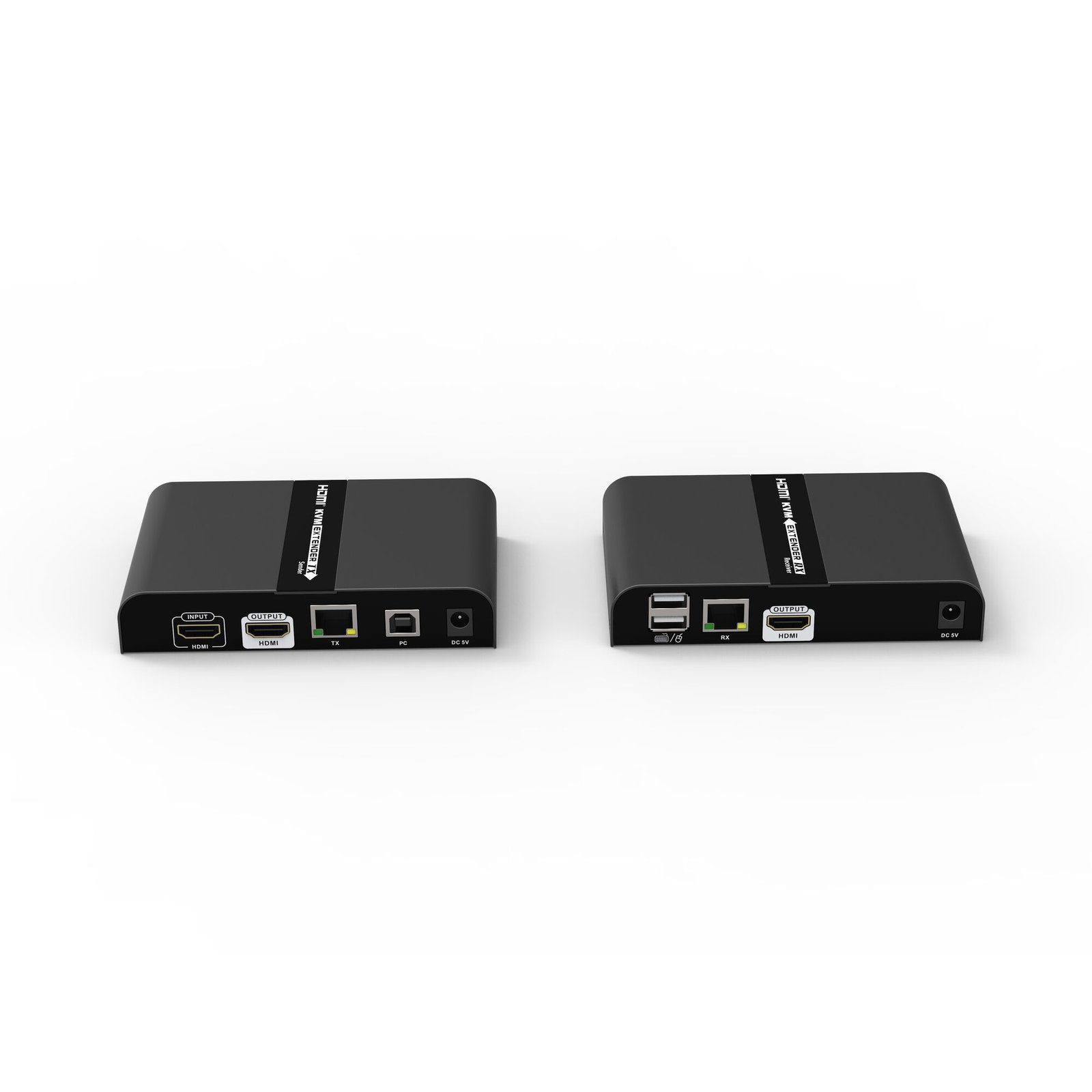 Kit extensor KVM (HDMI y USB 2.0) hasta 100 metros / Resolución 4K @ 60 Hz / Cat 6/6A/7 / CERO LATENCIA / Salida Loop / Soporta Switch Gigabit para control KVM múltiple / Soporta hasta 253 TT671KVM - EPCOM TITANIUM