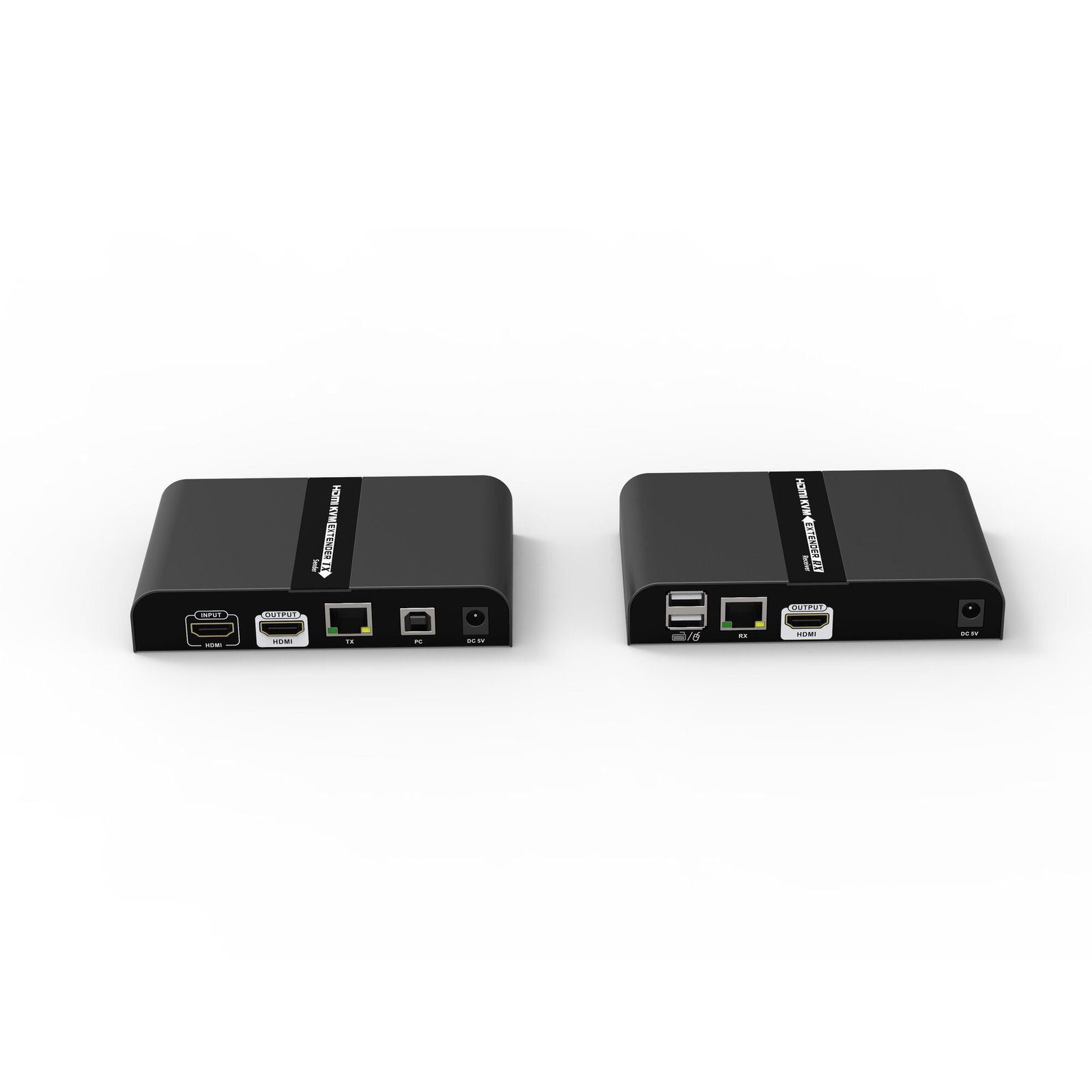 Kit extensor KVM (HDMI y USB 2.0) hasta 100 metros / Resolución 4K @ 60 Hz / Cat 6/6A/7 / CERO LATENCIA / Salida Loop / Soporta Switch Gigabit para control KVM múltiple / Soporta hasta 253 TT671KVM - EPCOM TITANIUM