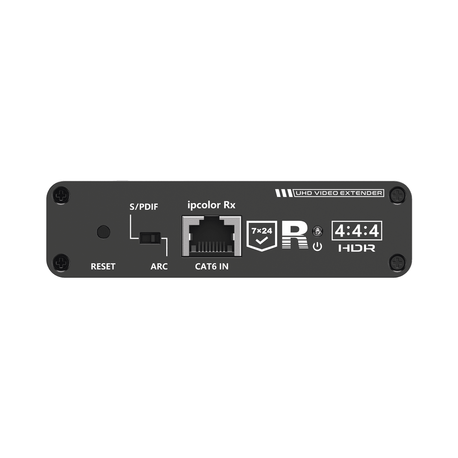 Receptor Compatible para Kits TT- 676 / 4K@60Hz con IR / Distancia de 70 Metros / Conexión en Cascada de hasta 10 Receptores con TT676. TT-676RX - EPCOM TITANIUM