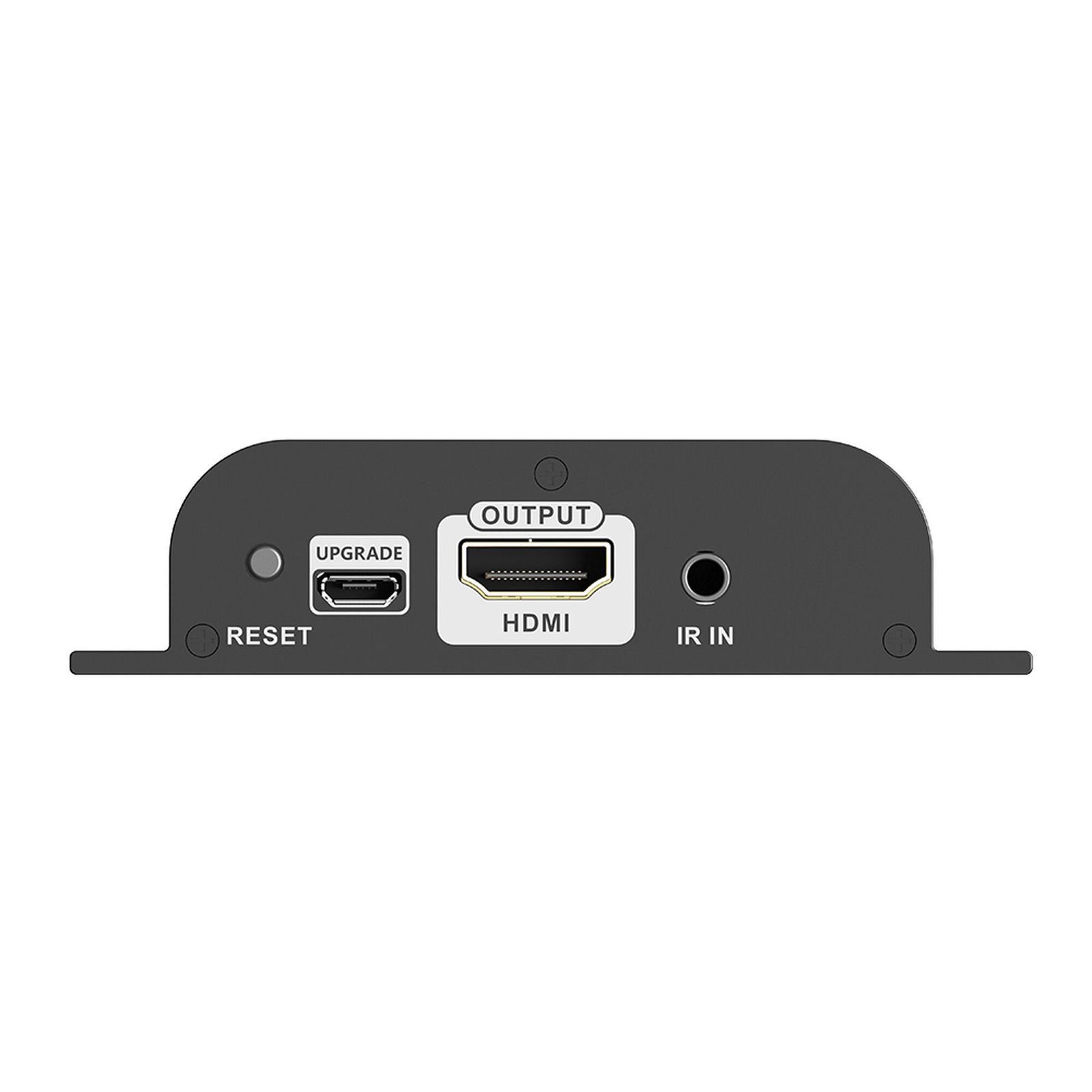 Kit extensor para distancias de hasta 200 metros | Resolución 4K @60Hz | Cat 6 | Conexión uno a uno y uno a muchos hasta 120 mts | Compatible con Switch gigabit | Control IR TT6834K - EPCOM TITANIUM
