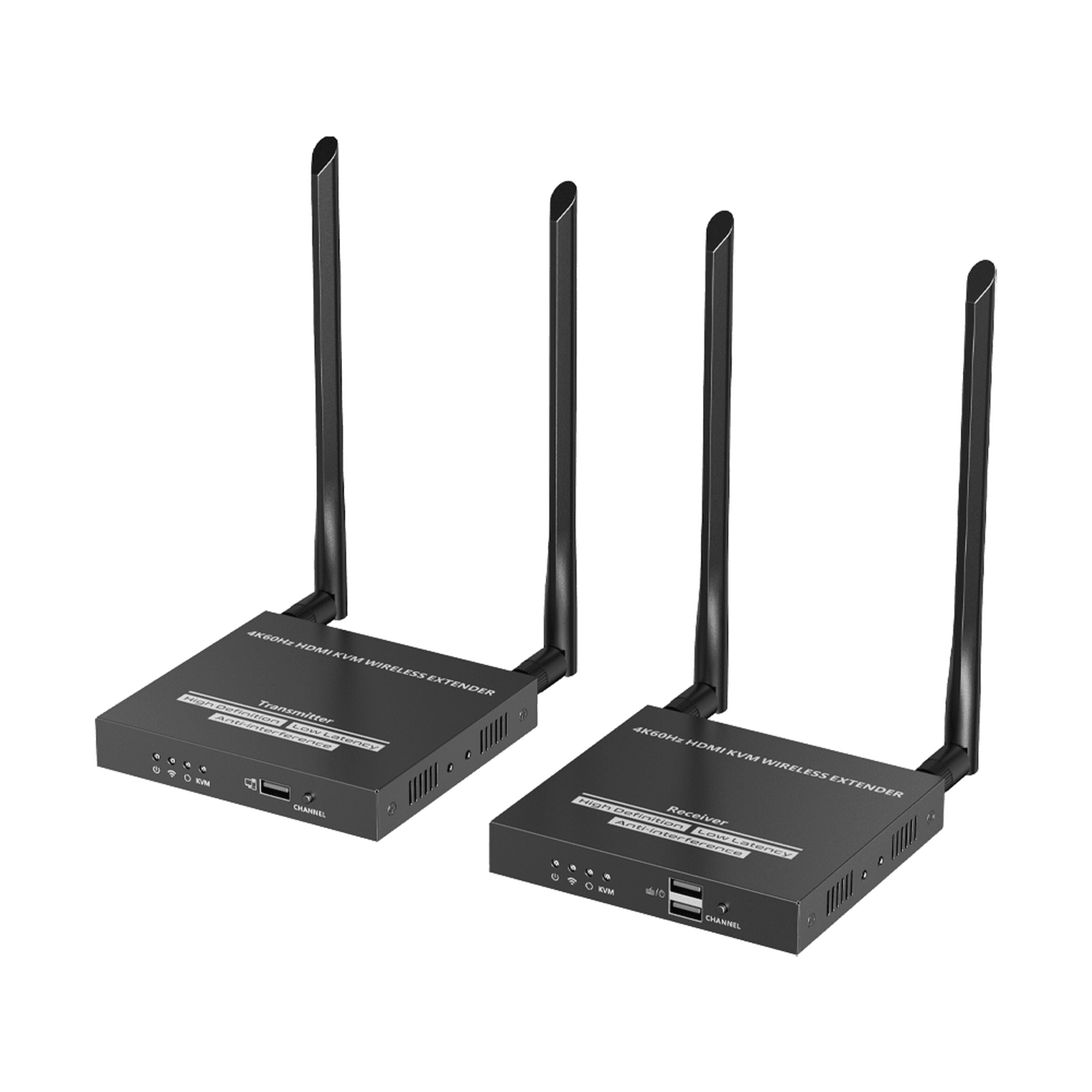 Kit Extensor Inalámbrico | 4K@60Hz | Transmisión hasta 50m | Transferencia IR | Emparejamiento SSID TT699KVM - EPCOM TITANIUM
