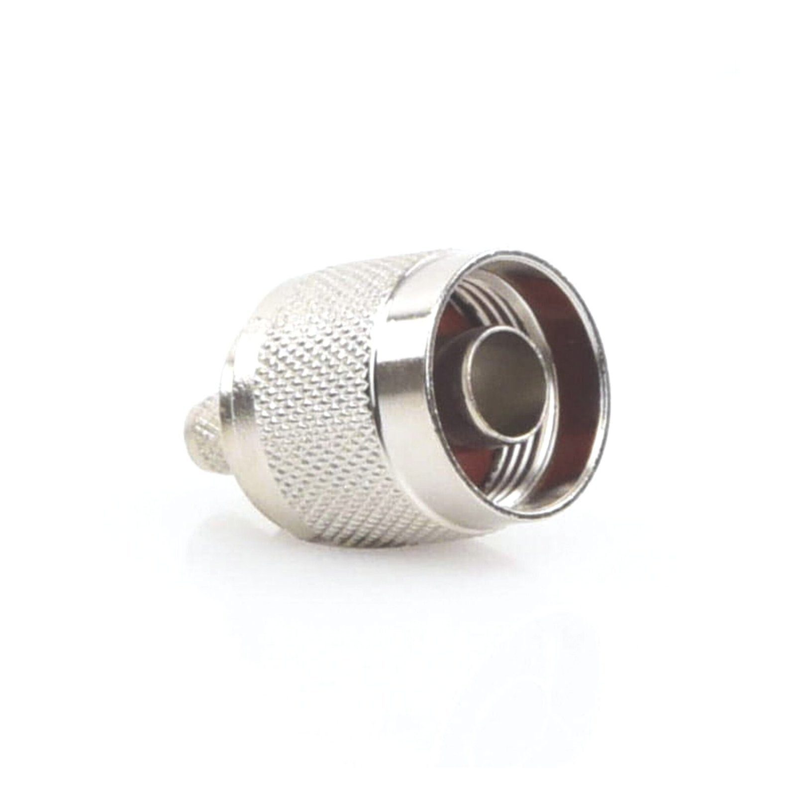 Conector N Macho para 75 Ohm de Anillo Plegable para cable RG-59, Niquel/ Oro /Teflón. TT-CON-532 - EPCOM TITANIUM