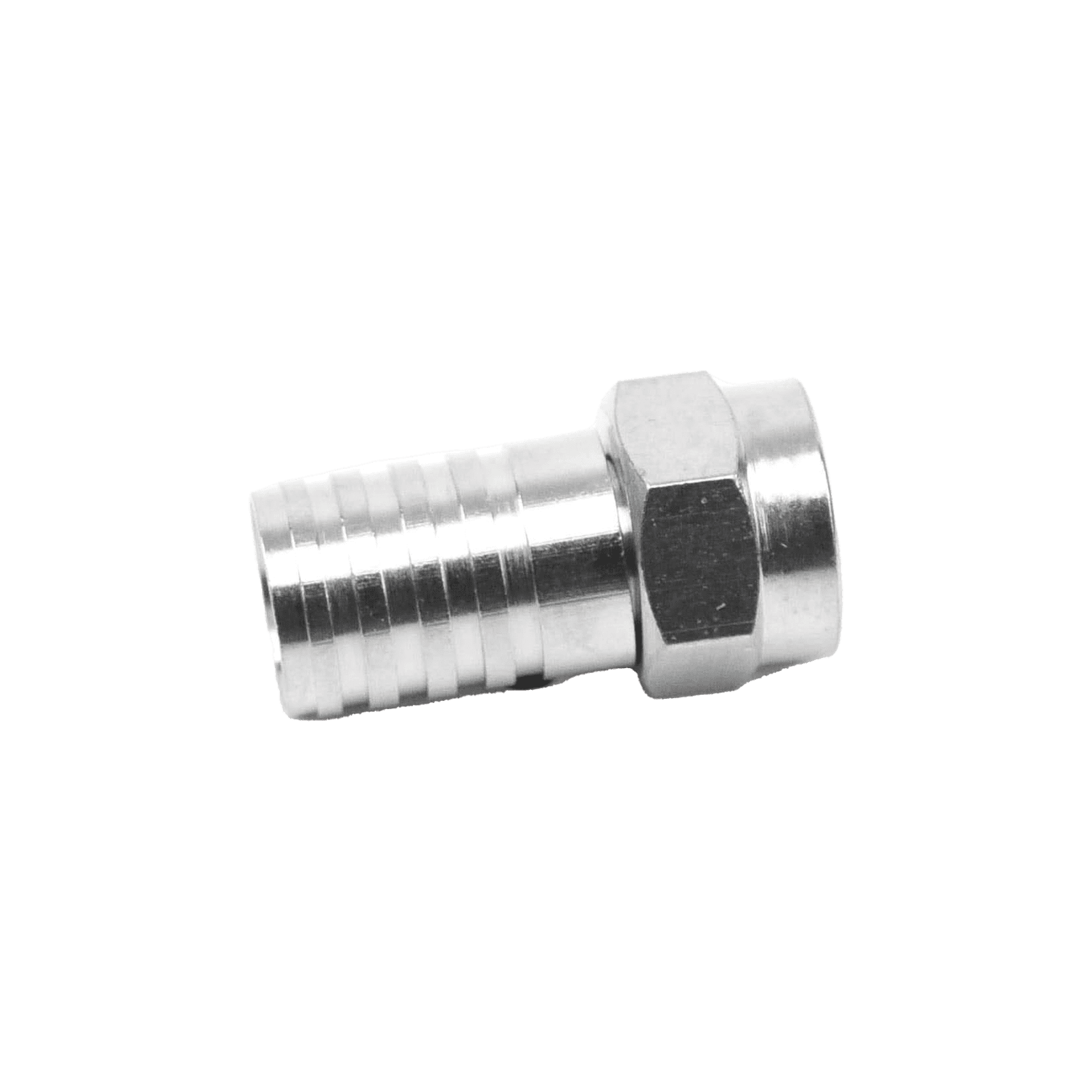 Conector F Macho, Plegable de Doble Blindaje para cable RG-59, Cuerpo de Bronce Niquelado. TT-CON-535 - EPCOM TITANIUM