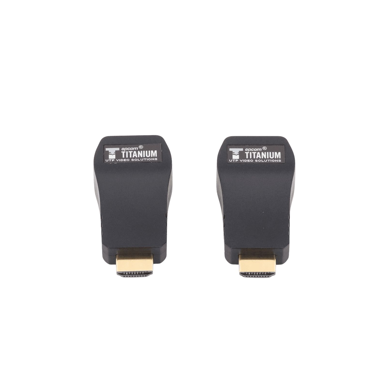 Kit Extensor 25m convertidor Señal HDMI a UTP (Cat5e/Cat 6) / Calidad PREMIUM TTHDMI2RJ - EPCOM POWERLINE
