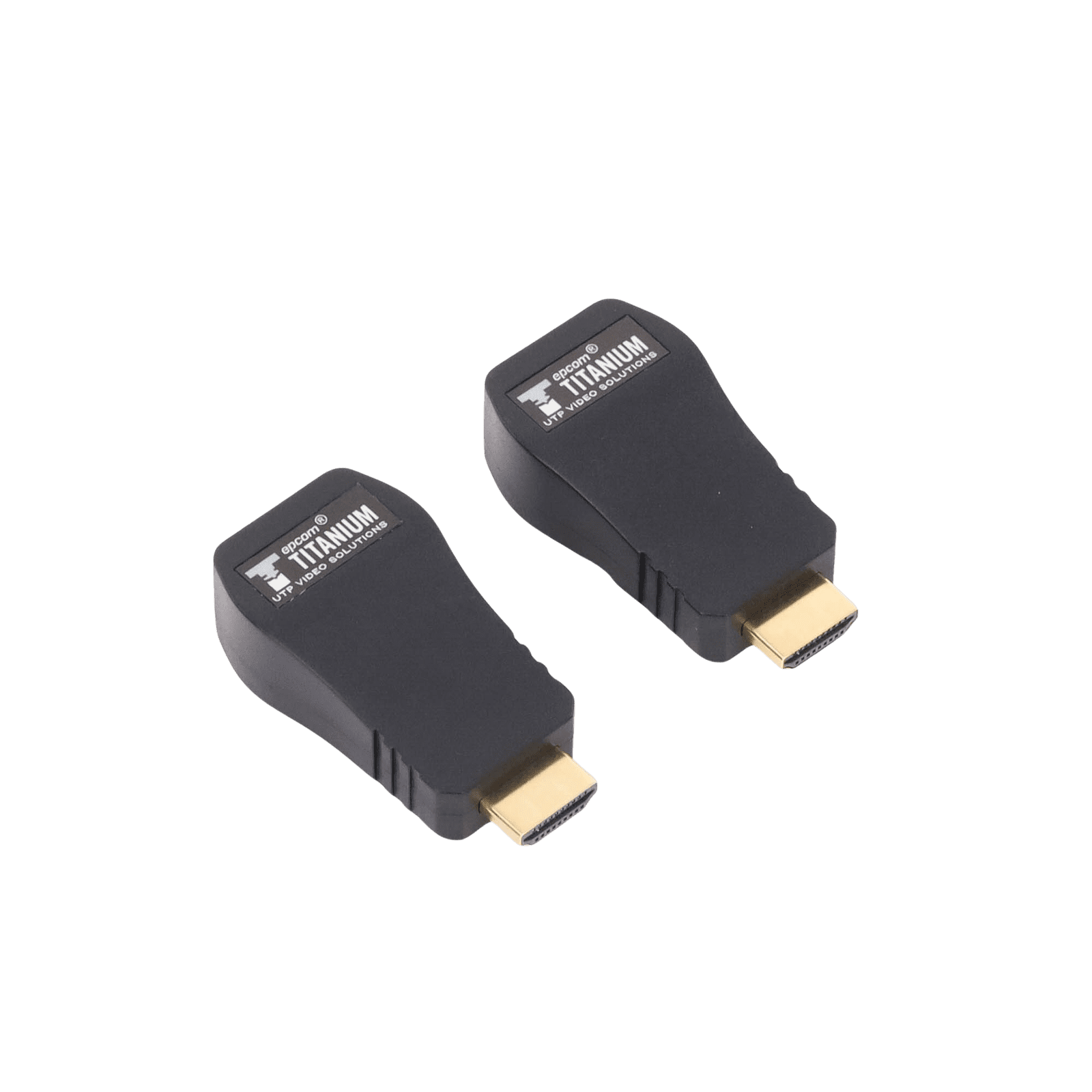 Kit Extensor 25m convertidor Señal HDMI a UTP (Cat5e/Cat 6) / Calidad PREMIUM TTHDMI2RJ - EPCOM POWERLINE