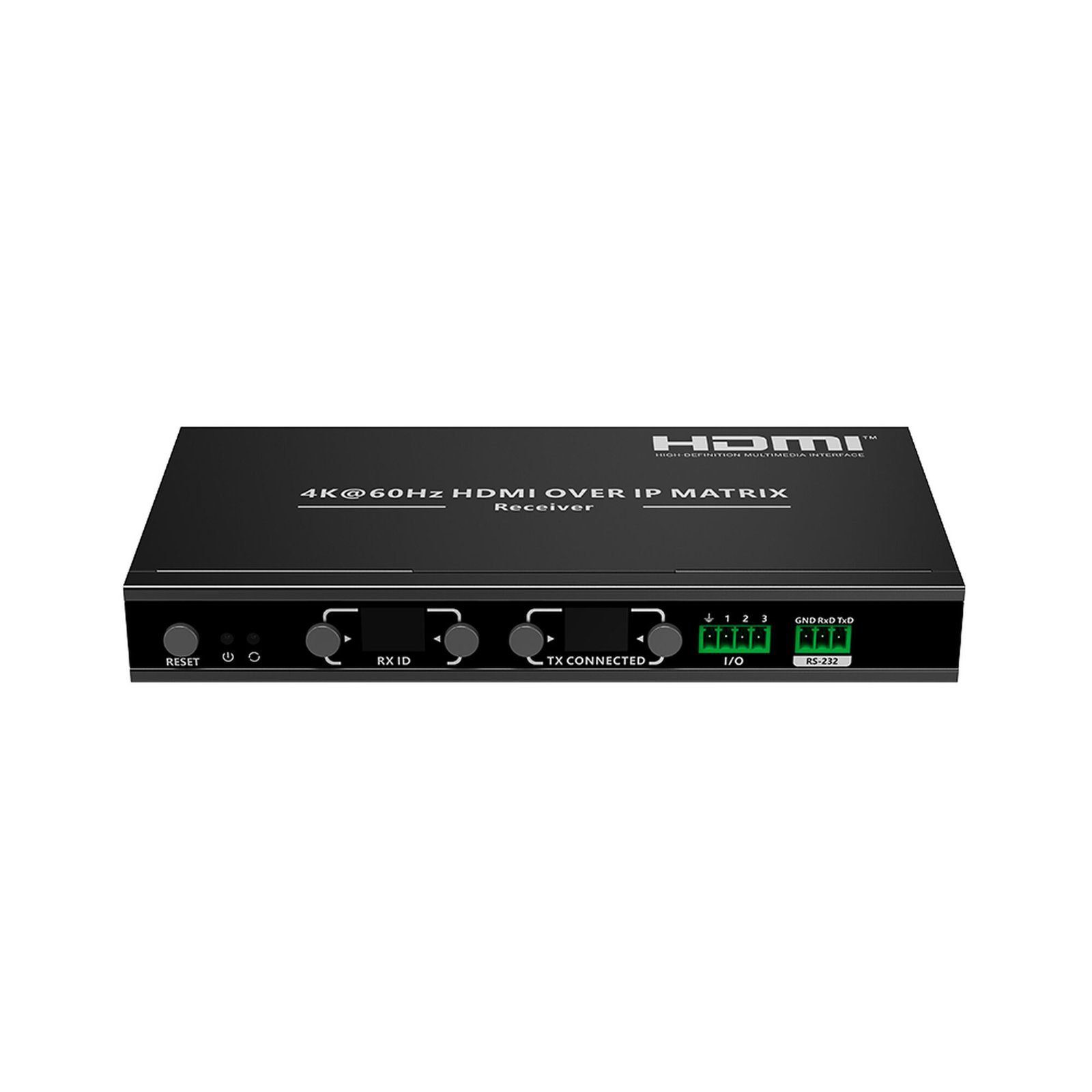 Receptor | Extensor de matriz HDMI sobre IP IG de 4K60 Hz con videowall TTMOIPRX - EPCOM TITANIUM