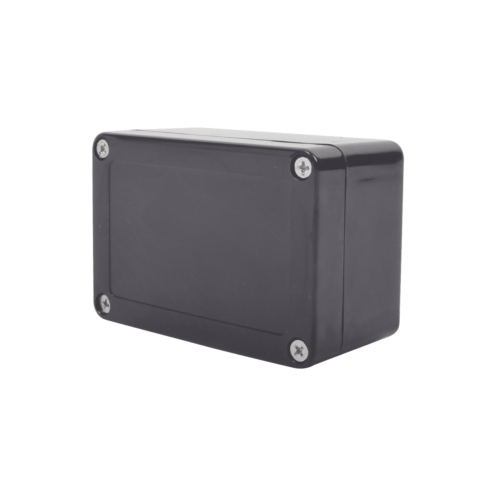 Gabinete Plástico Negro para Exterior (IP65) de 100 x 68 x 50 mm Cierre por Tornillos. TXG-014-BK - TXPRO