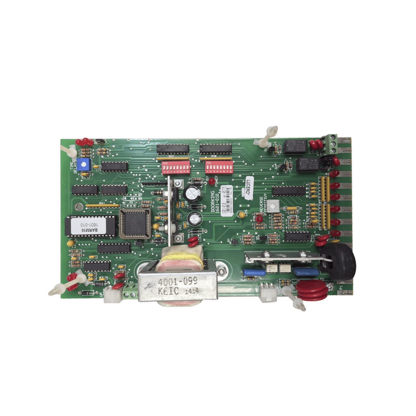 Tablilla de refacción para barreras Doorking 1601 / 1602 / 1603 1601-010 - DKS DOORKING