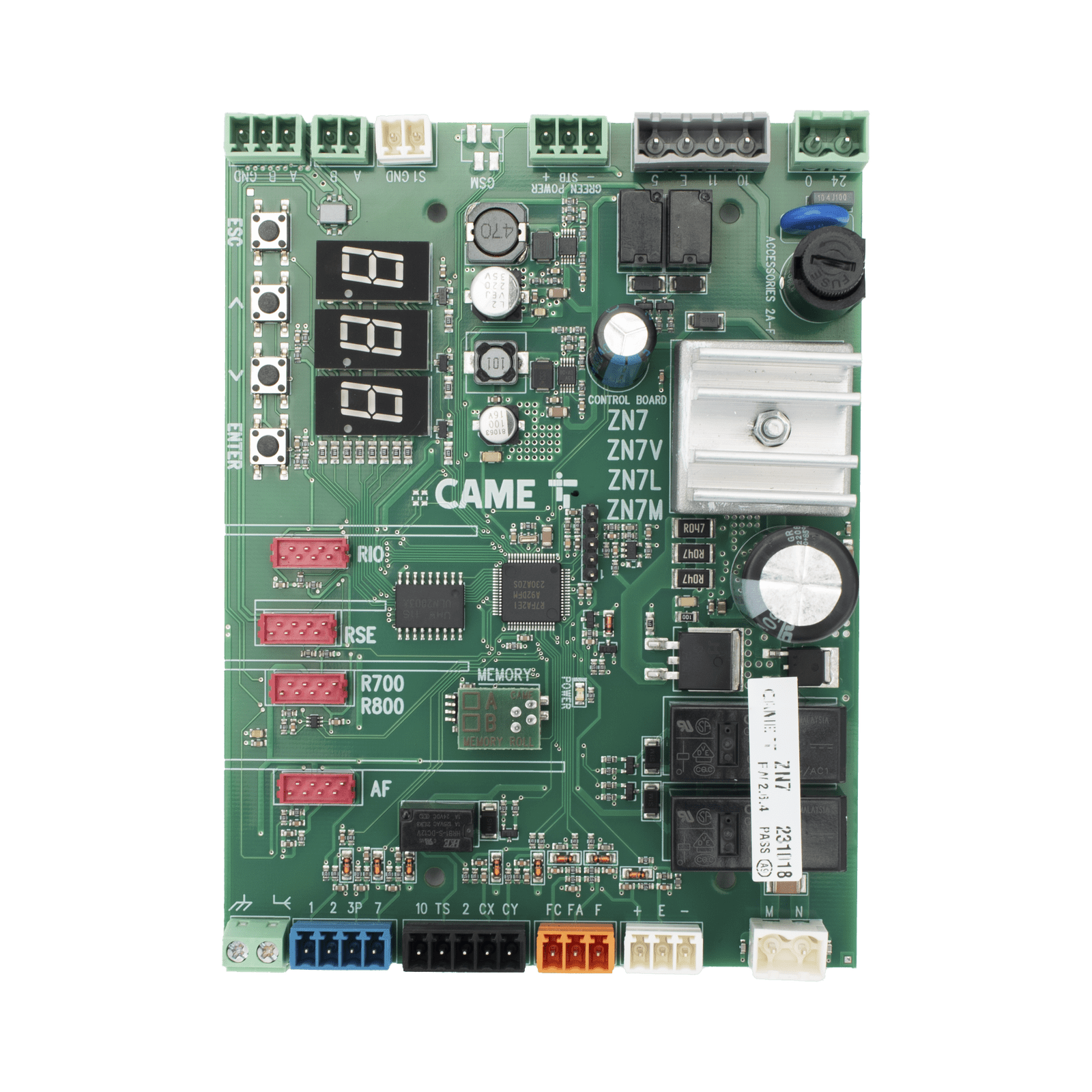 Tablilla o Tarjeta Electrónica Para Operadores 8K01MS005 88001-0281 - CAME