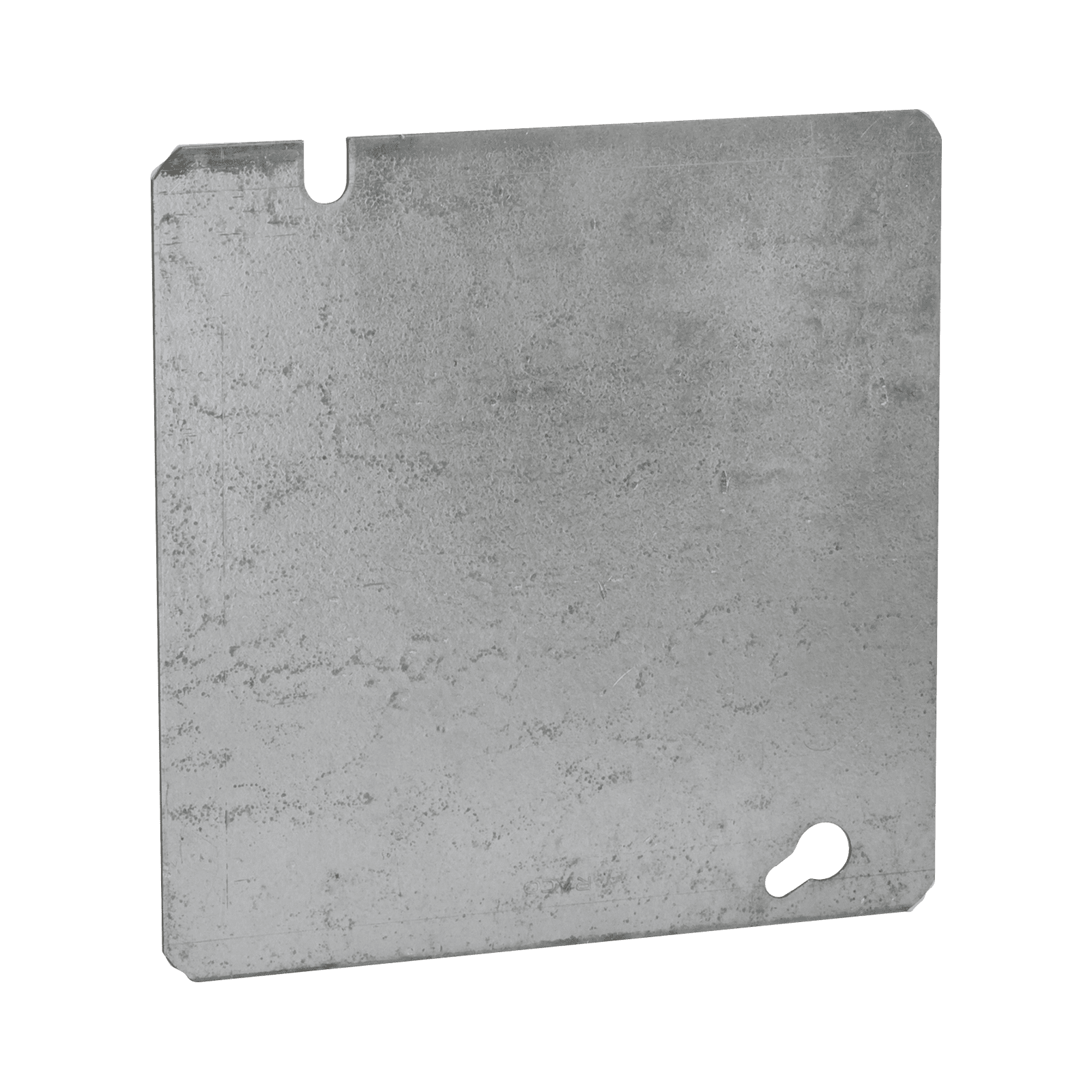 Tapa Cuadrada Ciega de  Acero Galvanizado de 4 11/16″. HUB-832 - RACO