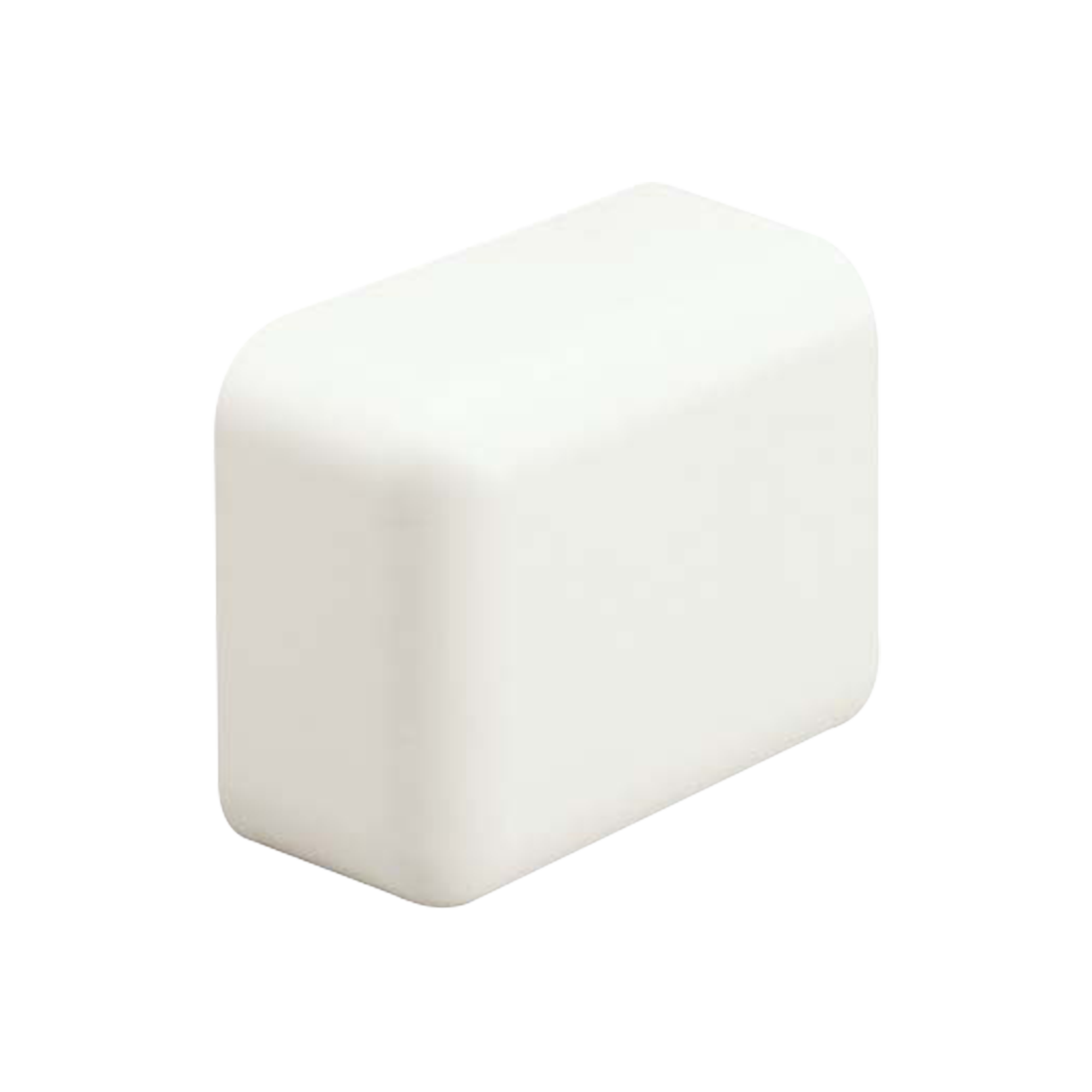 Tapa Final, para uso con canaleta LD10, material ABS, Color Blanco Mate ECF10IW-X - PANDUIT