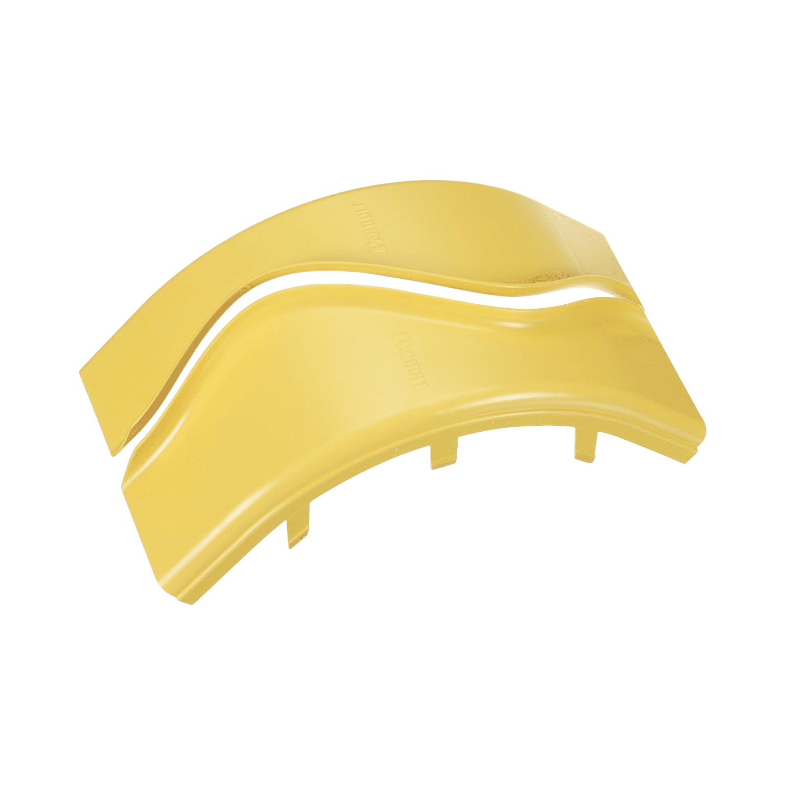 Tapa de Bajada Vertical Exterior de 90º, Para uso con Canaletas 6X4 FiberRunner™, Color Amarillo FROVRASC6LYL - PANDUIT