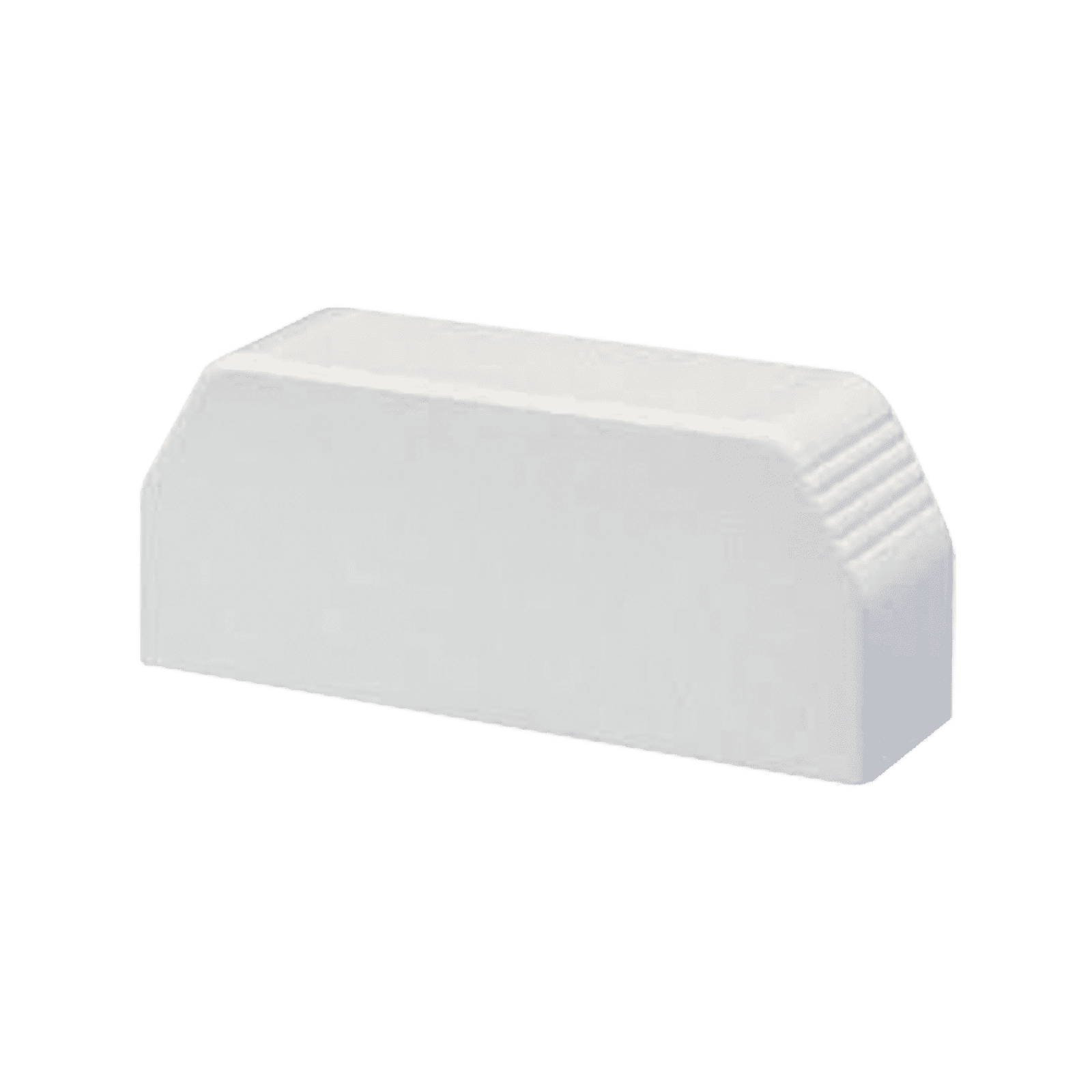 Tapa final, para uso con canaleta T70, Material PVC Rígido, Color Blanco Mate T70ECIW - PANDUIT