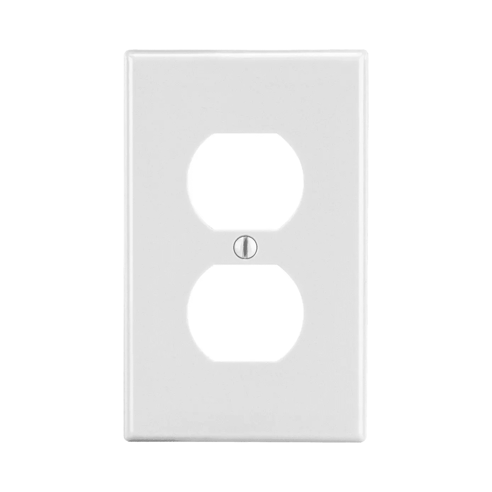 Tapa para Contacto Dúplex Color Blanco. HUB-P8W - HUBBELL