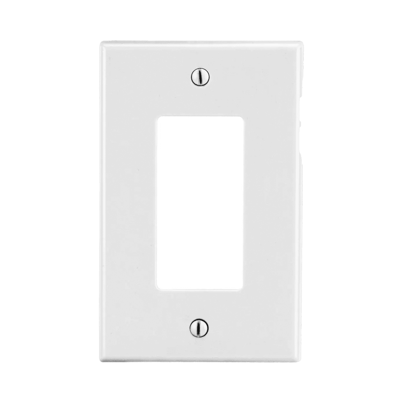 Tapa para Contacto Rectangular Color Blanco. HUB-P26W - HUBBELL