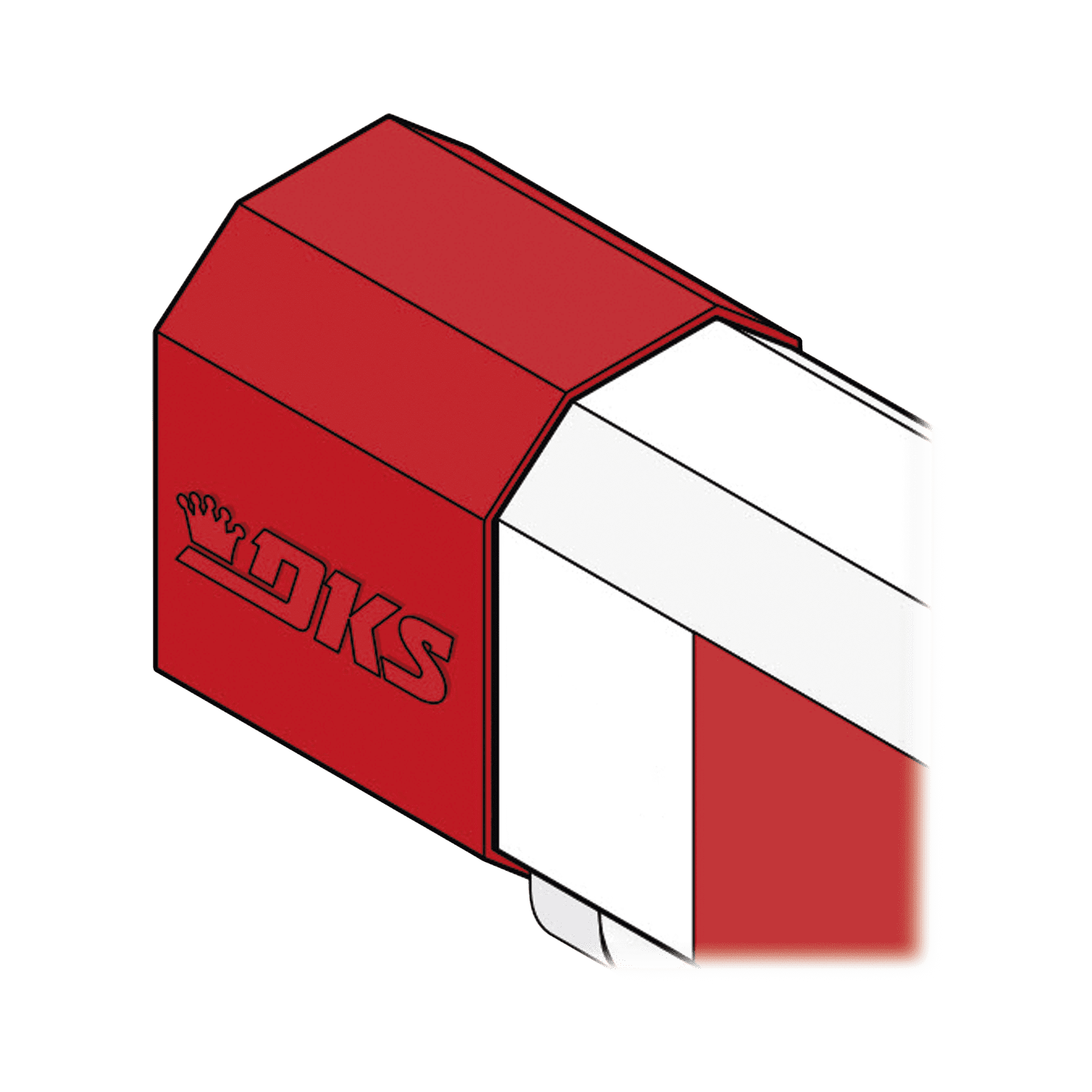 Tapón Para Brazo Octagonal Doorking / Compatible con el brazo 1601-555 1601-208 - DKS DOORKING