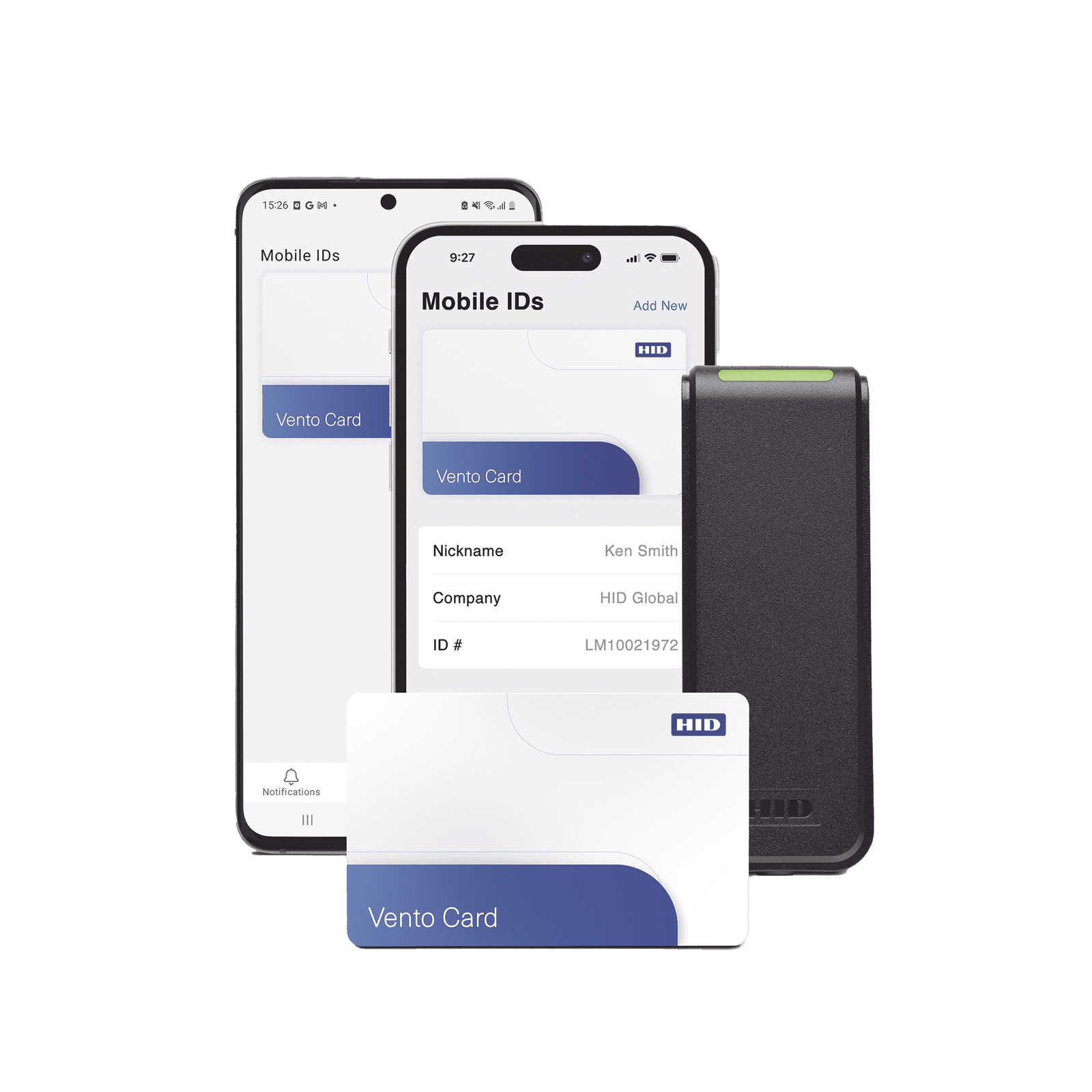 Tarjeta Virtual VENTO /100% Segura /  La Tarjeta está en el SMARTPHONE / Subscripción Anual/ Protección contra Clonación MID-SUB-T050 - HID