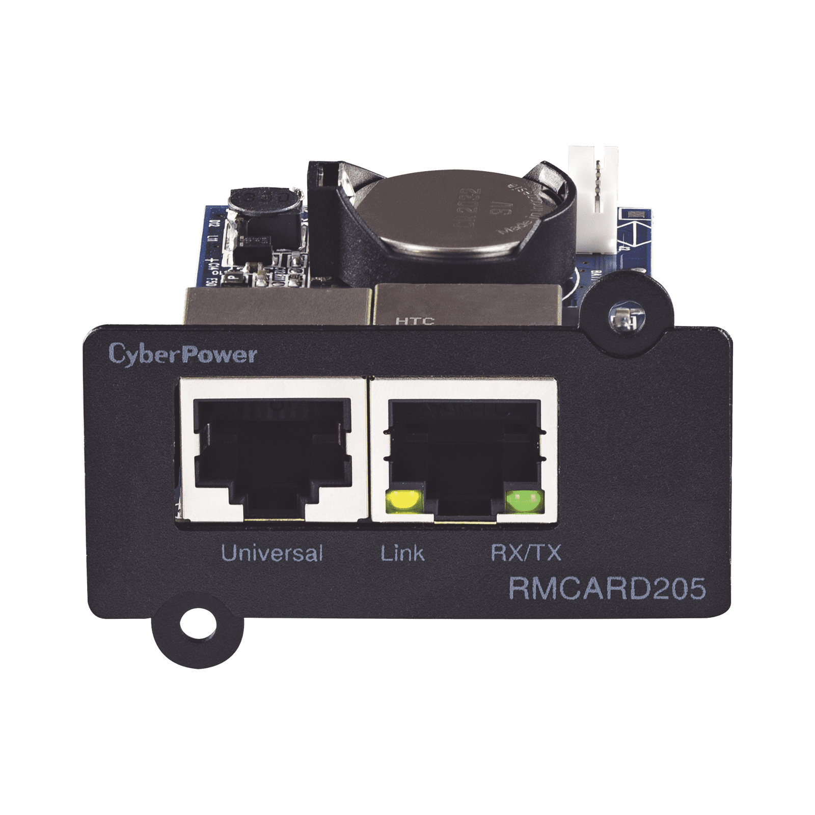 Tarjeta de Administración Remota para UPS CyberPower Modelos PR, OL y OR hasta 5 kVA y PDUs con Tarjeta de Expansión RMCARD205 - CyberPower