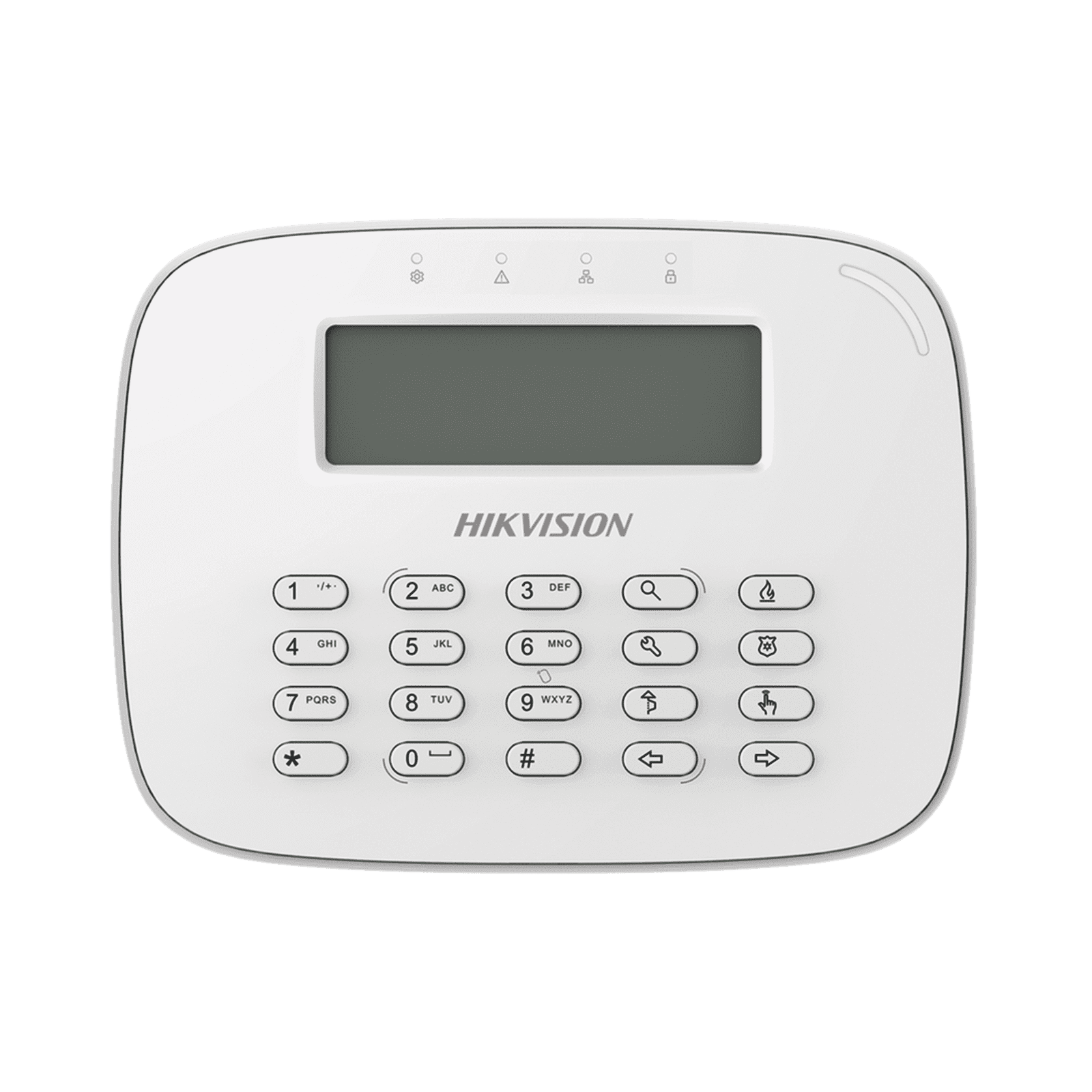 Teclado LCD / Cableado / Compatible con el Panel Hibrido Hikvision DS-PHA64-W4P y DS-PHA64-W4P2 DS-PK-LRT - HIKVISION