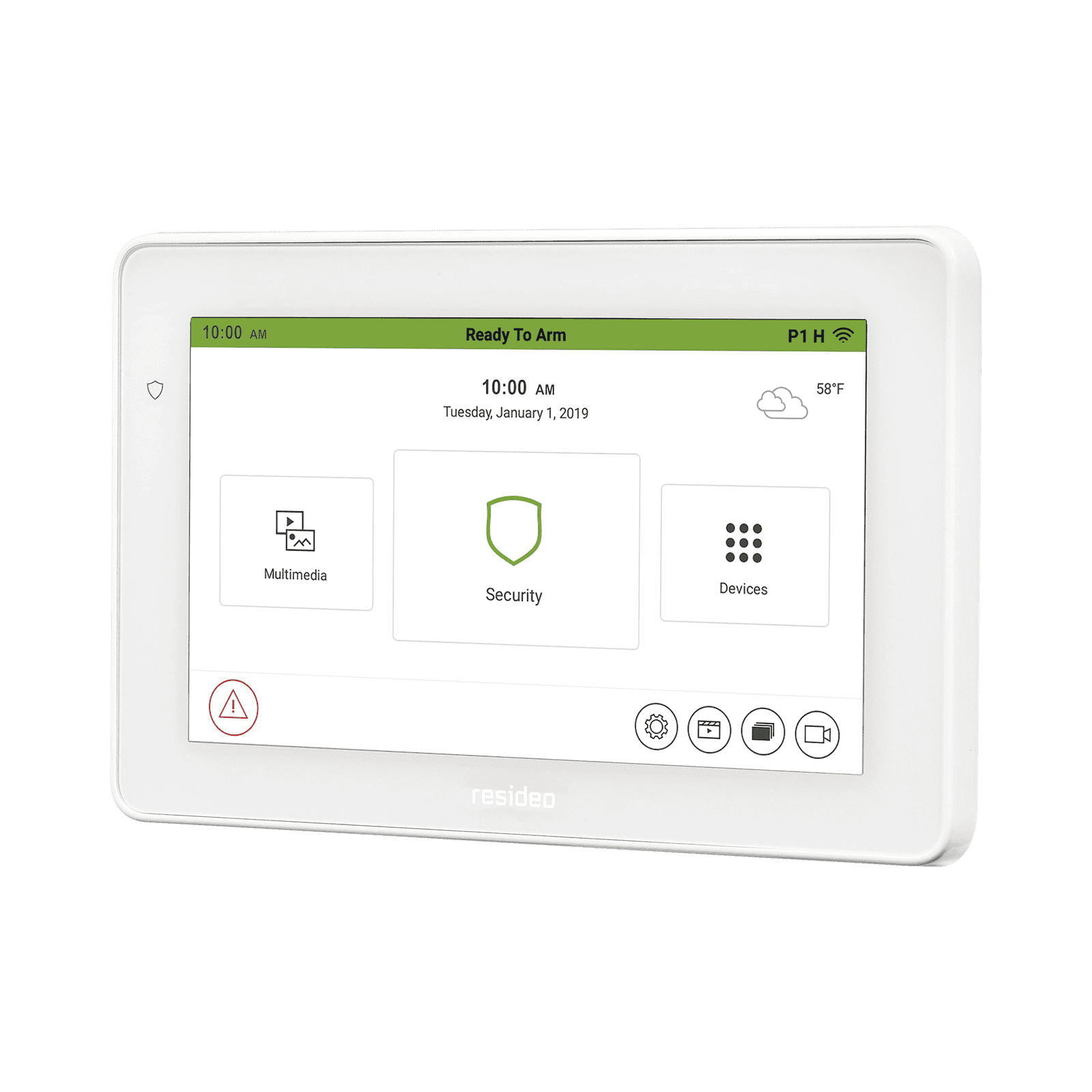 Teclado con Pantalla Táctil y Controlador para Automatización con tecnología Z-Wave TUXEDOW - HONEYWELL HOME RESIDEO