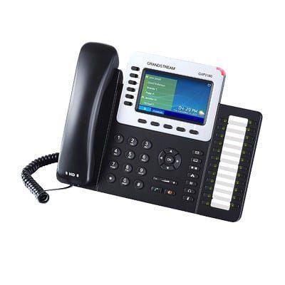 Teléfono IP Empresarial de 6 Líneas con Pantalla a Color y Audio HD, PoE GXP-2160 - Grandstream