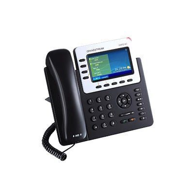 Teléfono IP Empresarial para 4 líneas. Puede agregar hasta 160 BLF (teclas de marcación rápida) con cuatro GXP2200EXT GXP-2140 - Grandstream