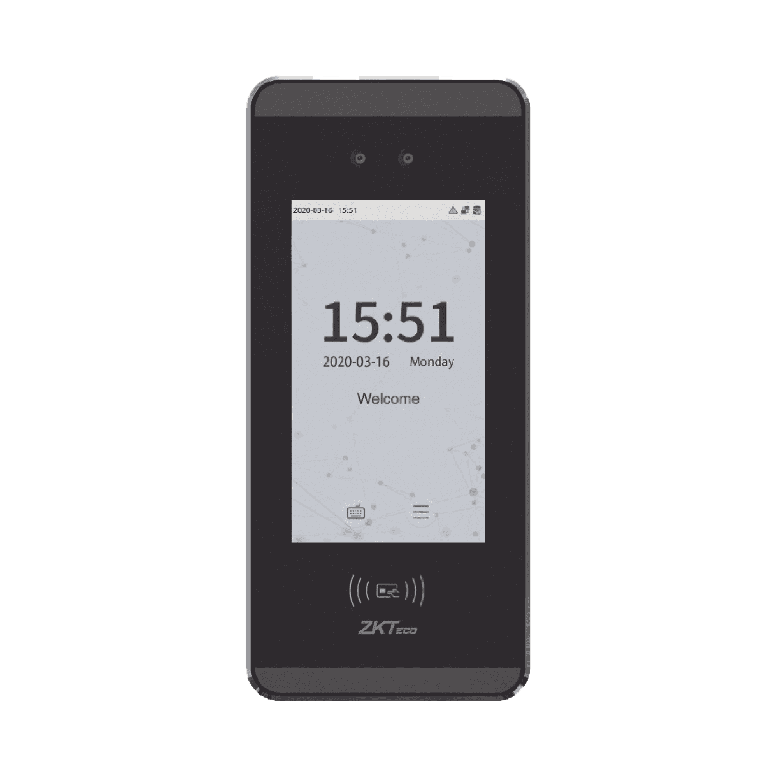 Terminal de reconocimiento Facial para 3,000 usuarios / Lector de tarjetas EM / Compatible con ZKBioAccess y ZKBiosecurity MINI-AC-PLUS - ZKTECO