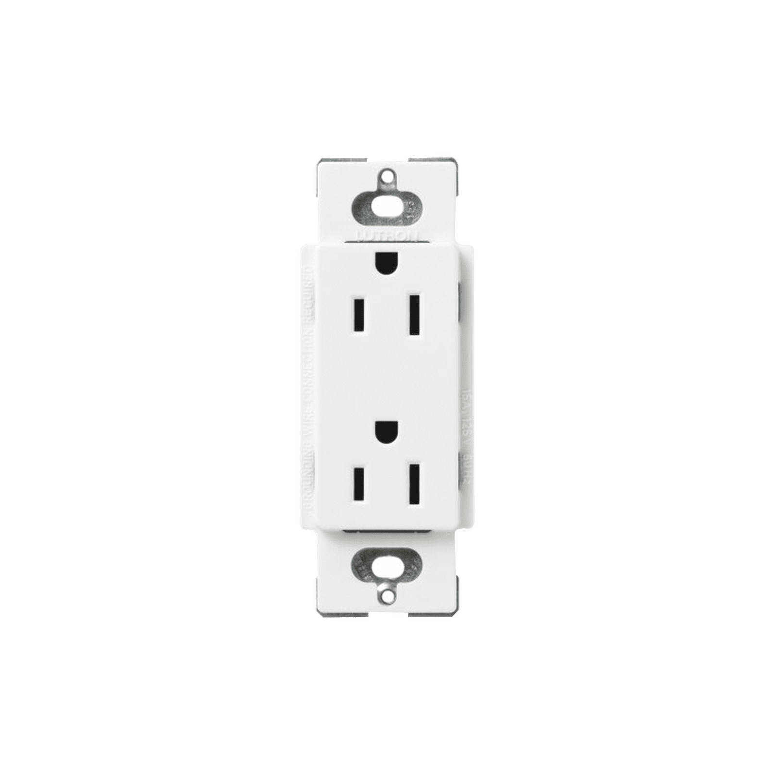 Tomacorriente 15 A SCR15SWL - LUTRON ELECTRONICS