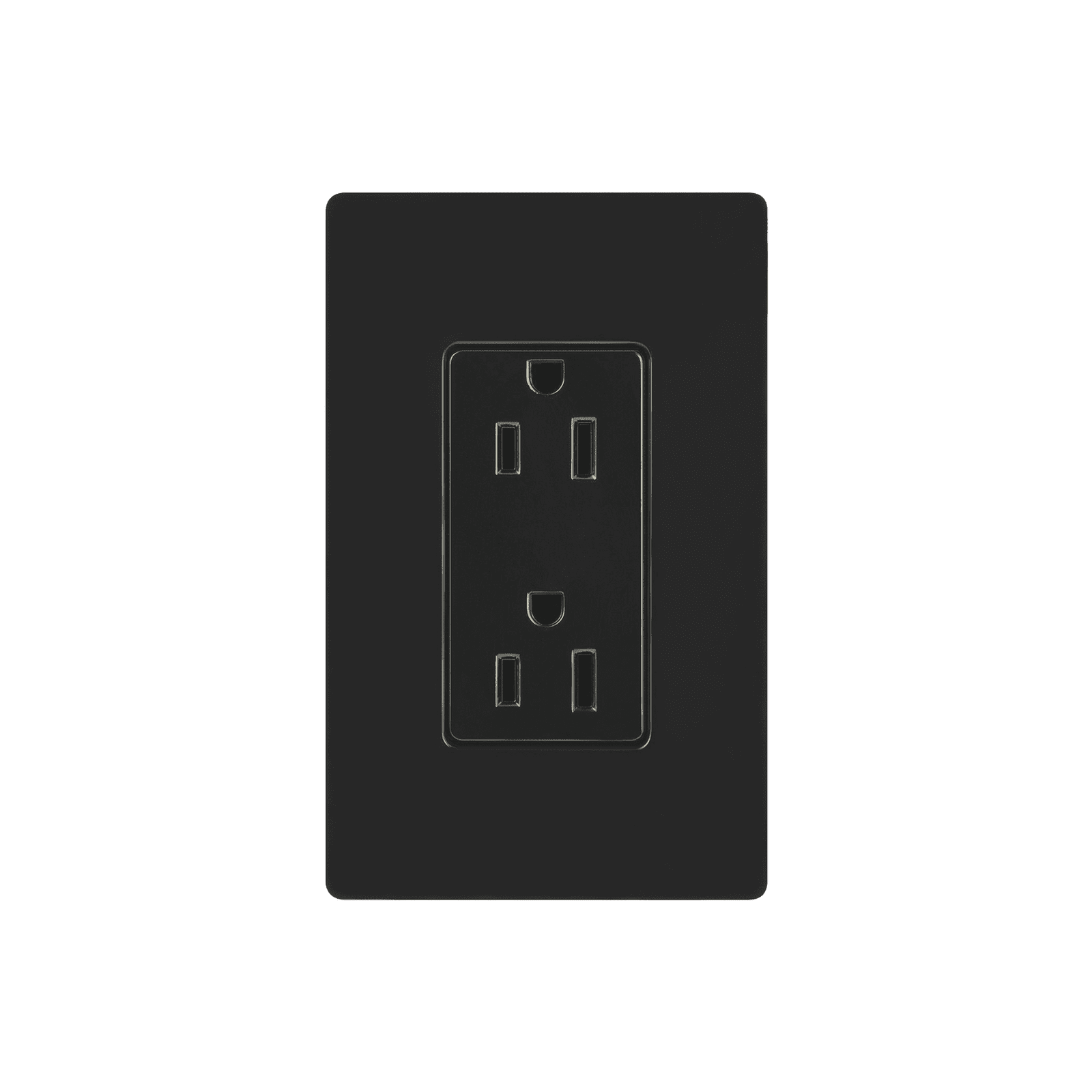 Tomacorriente, receptaculo convencional 120V, 15A, color negro. CAR15BLS - LUTRON ELECTRONICS