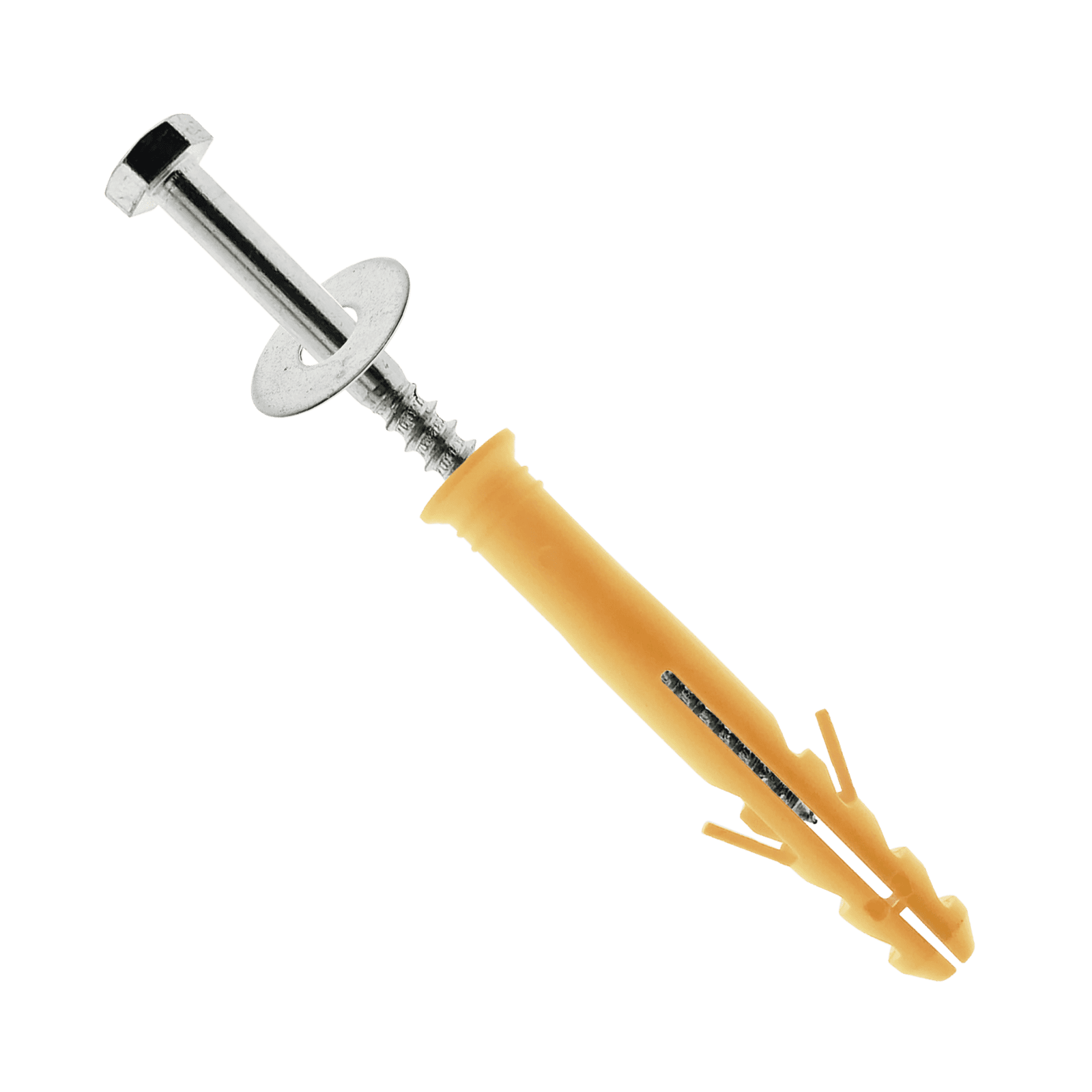 Tornillo P / Tope Estacionamiento / Reductor D / Velocidad / 12 Cm / Con Arandela / Taquete D / Plastico. AC-4TOR - AccessPRO