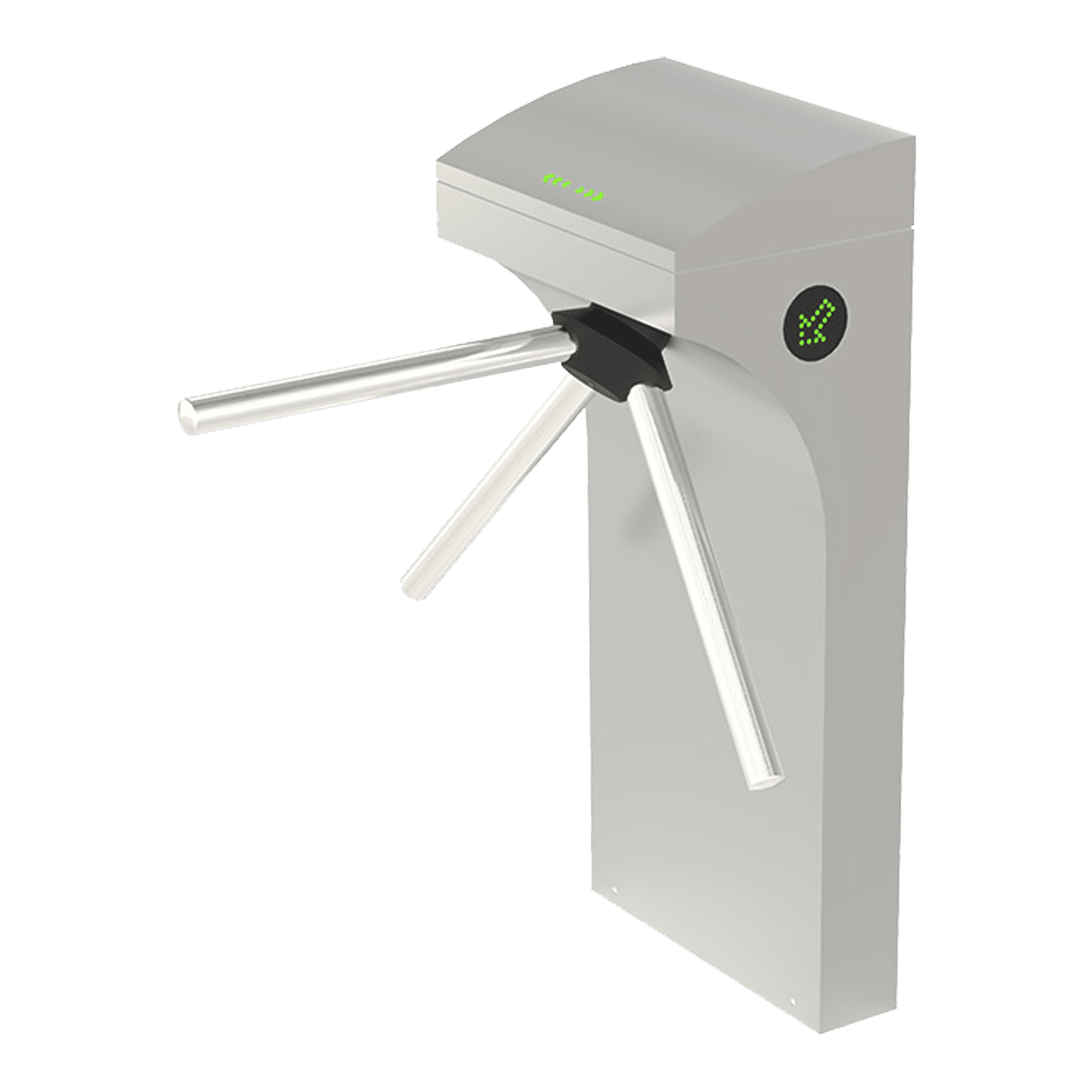 Torniquete De Medio Cuerpo Fabricado en Acero Inoxidable Grado 304 /Apertura Bidireccional / Con Luz Indicadora de Estado 602-S - CAME