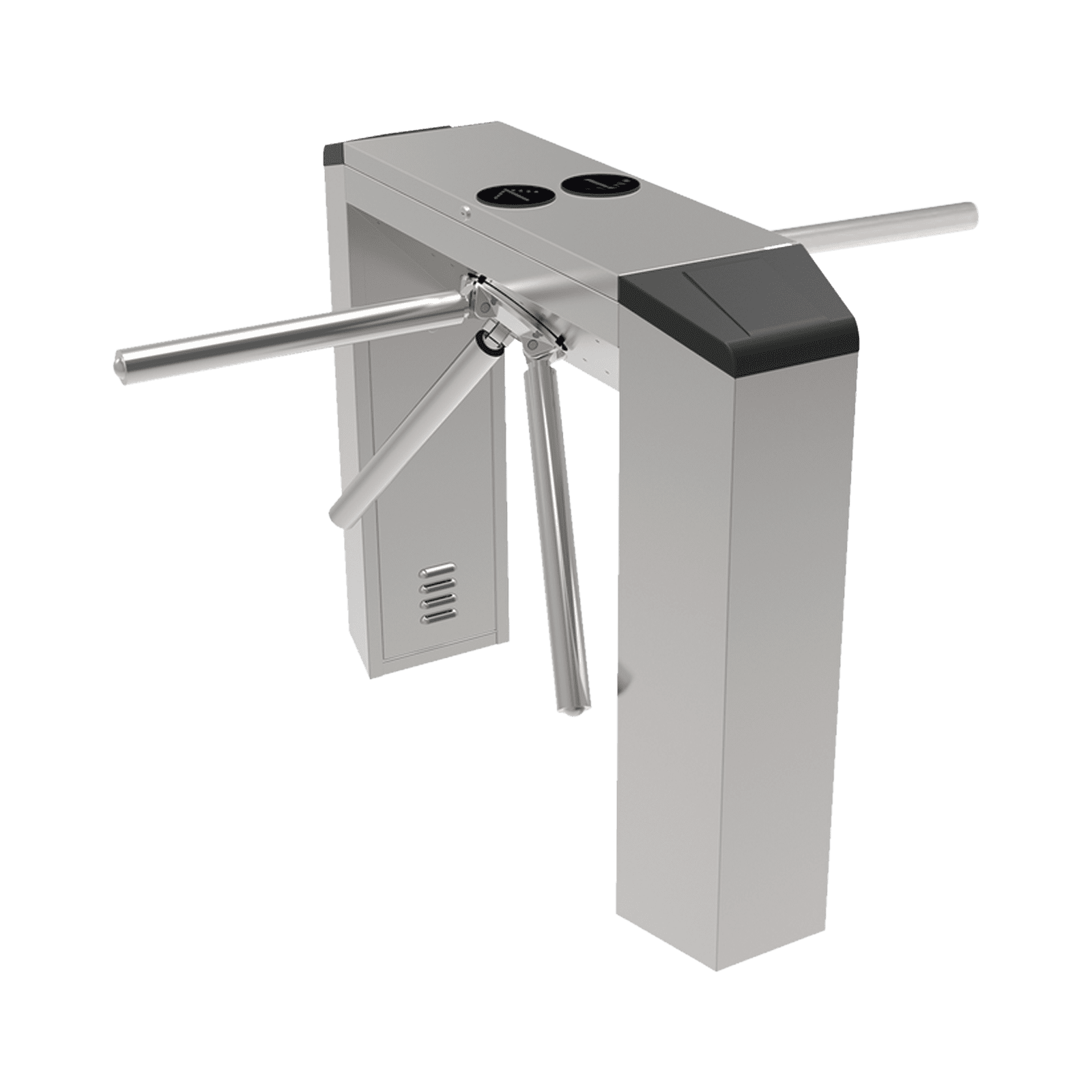 Torniquete Industrial en Acero Inoxidable, Bidireccional, Espacio para Lectora de Proximidad AP2002HD - AccessPRO