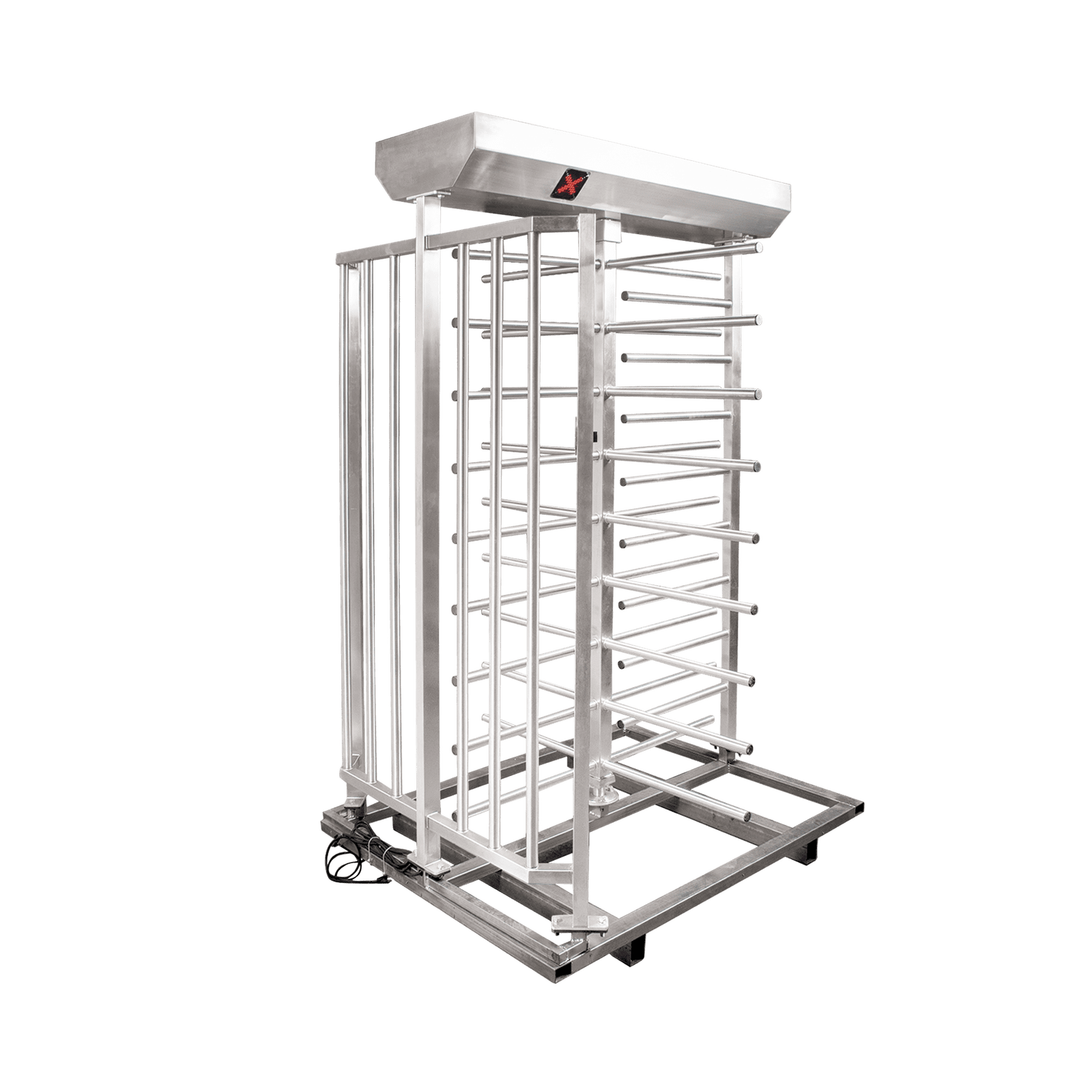 Torniquete Sencillo / Cuerpo Completo / 100% Acero Inoxidable / Diseño Elegante XT-100-L - AccessPRO